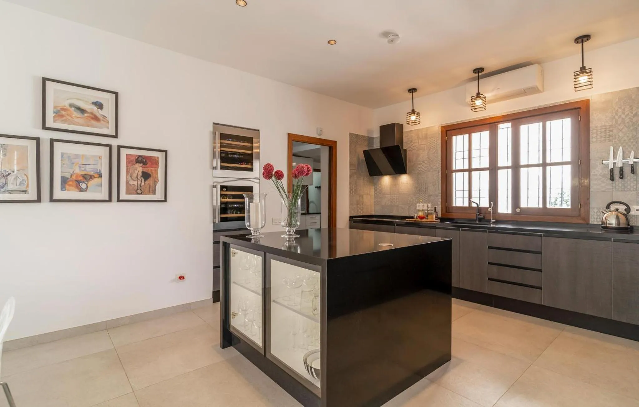 Kitchen or kitchenette in Gorgeous Home In Mijas With Wifi