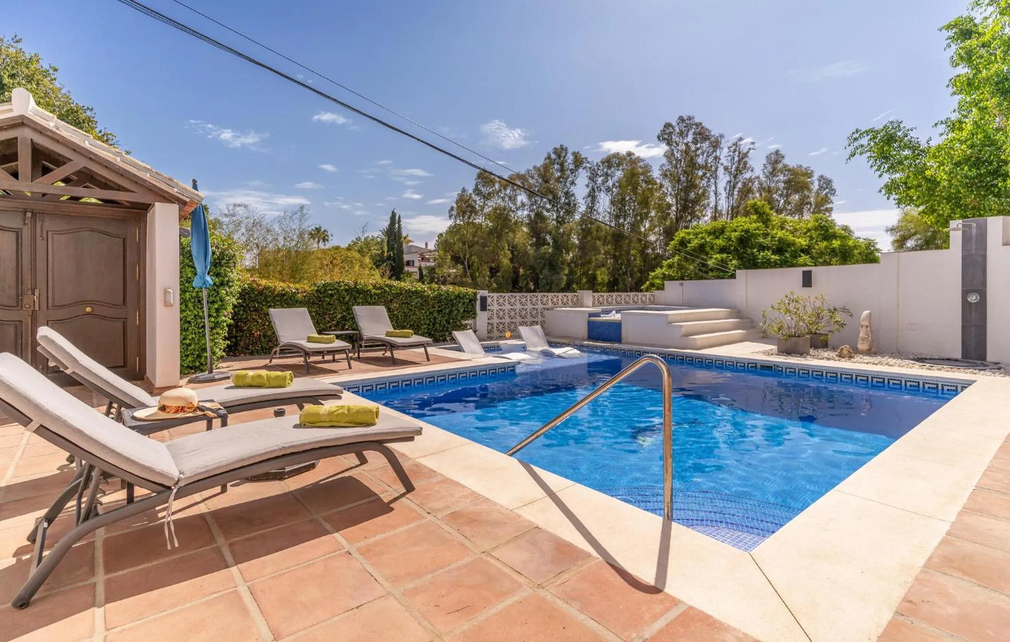 Swimming pool in Gorgeous Home In Mijas With Wifi