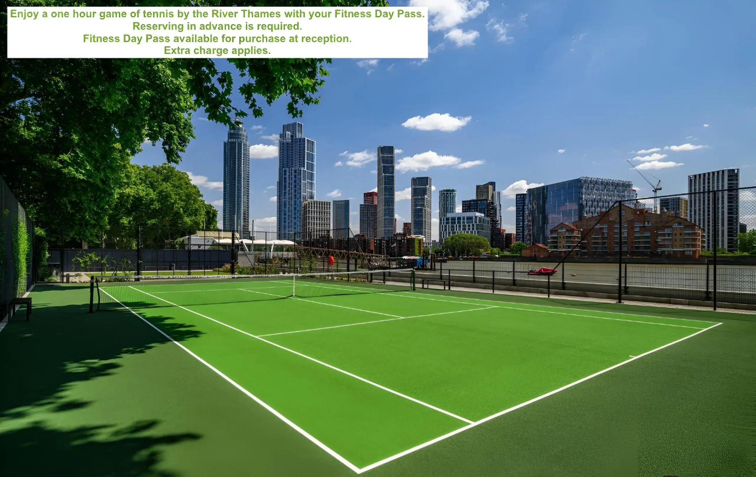 Tennis court in The Melita