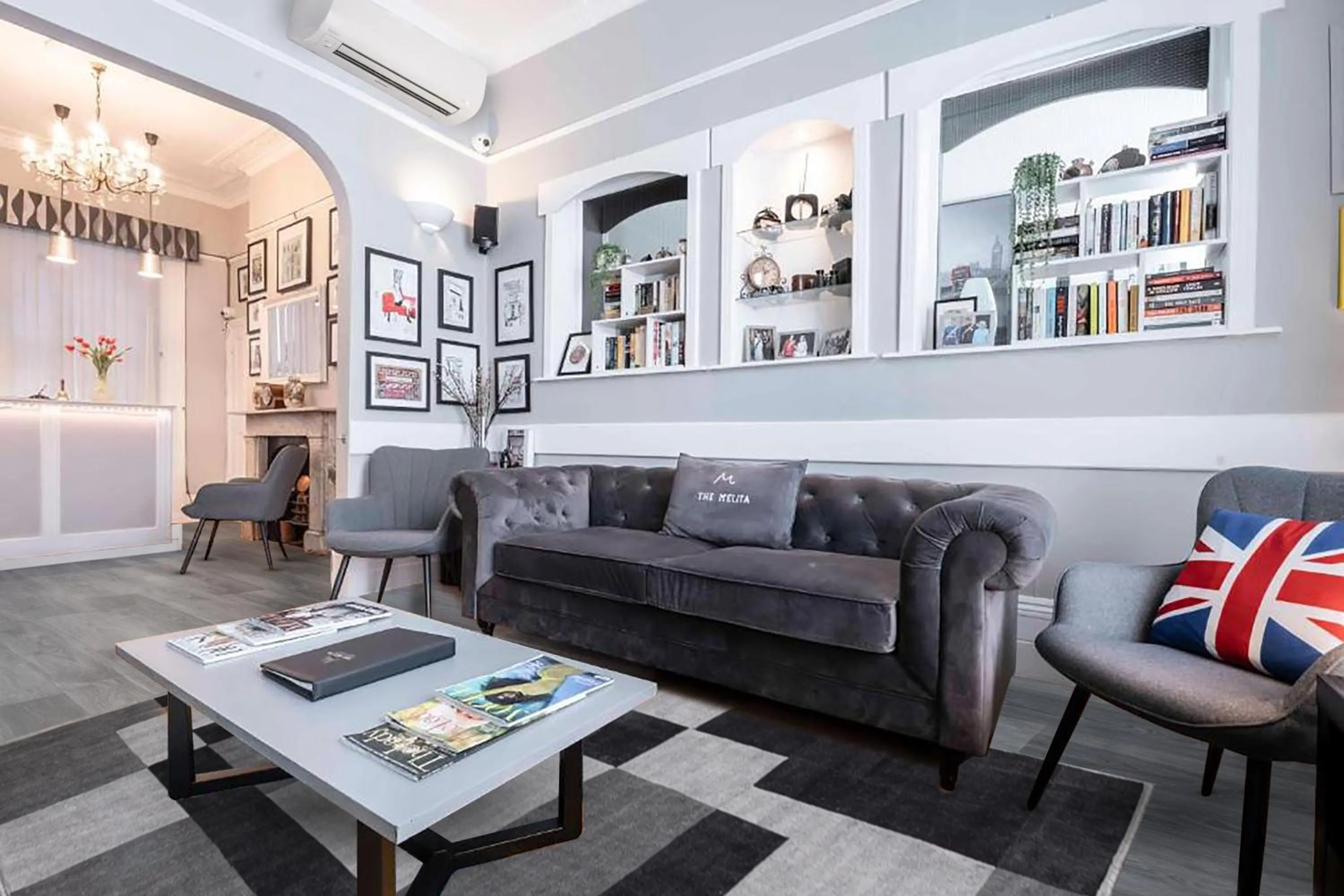 Communal lounge/ TV room in The Melita