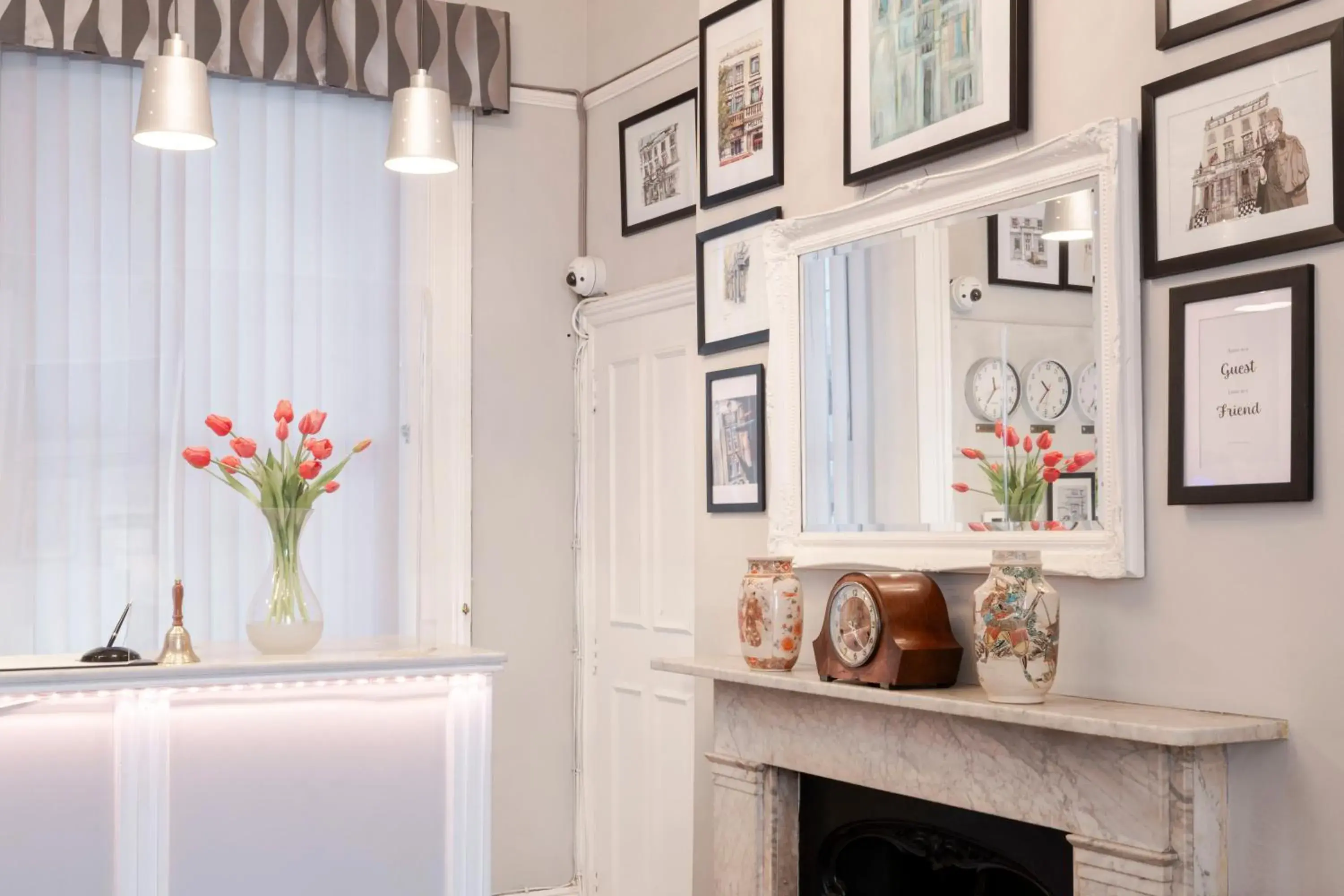 Lobby or reception in The Melita Lobby or reception in The Melita