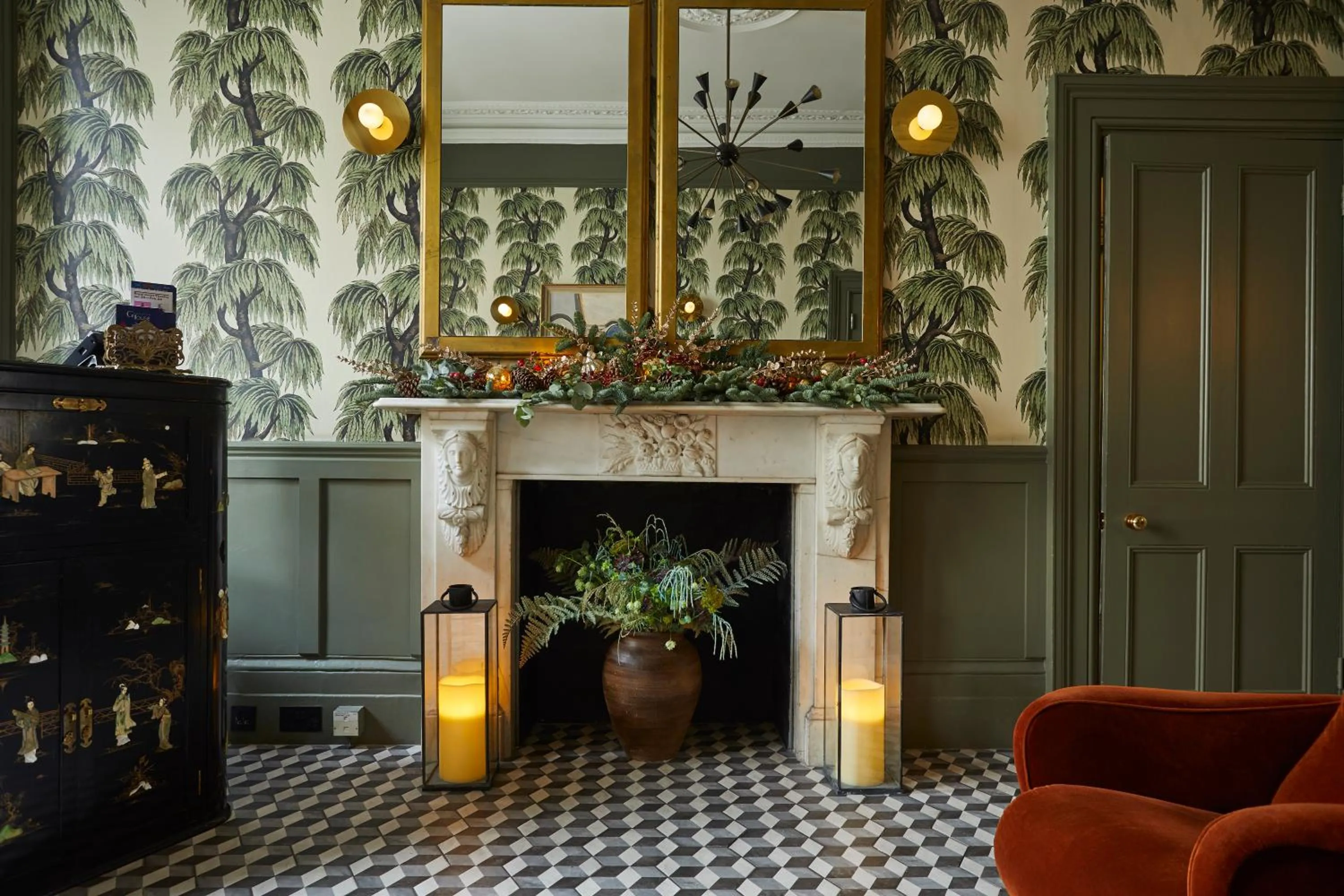 Decorative detail in Georgian House Hotel