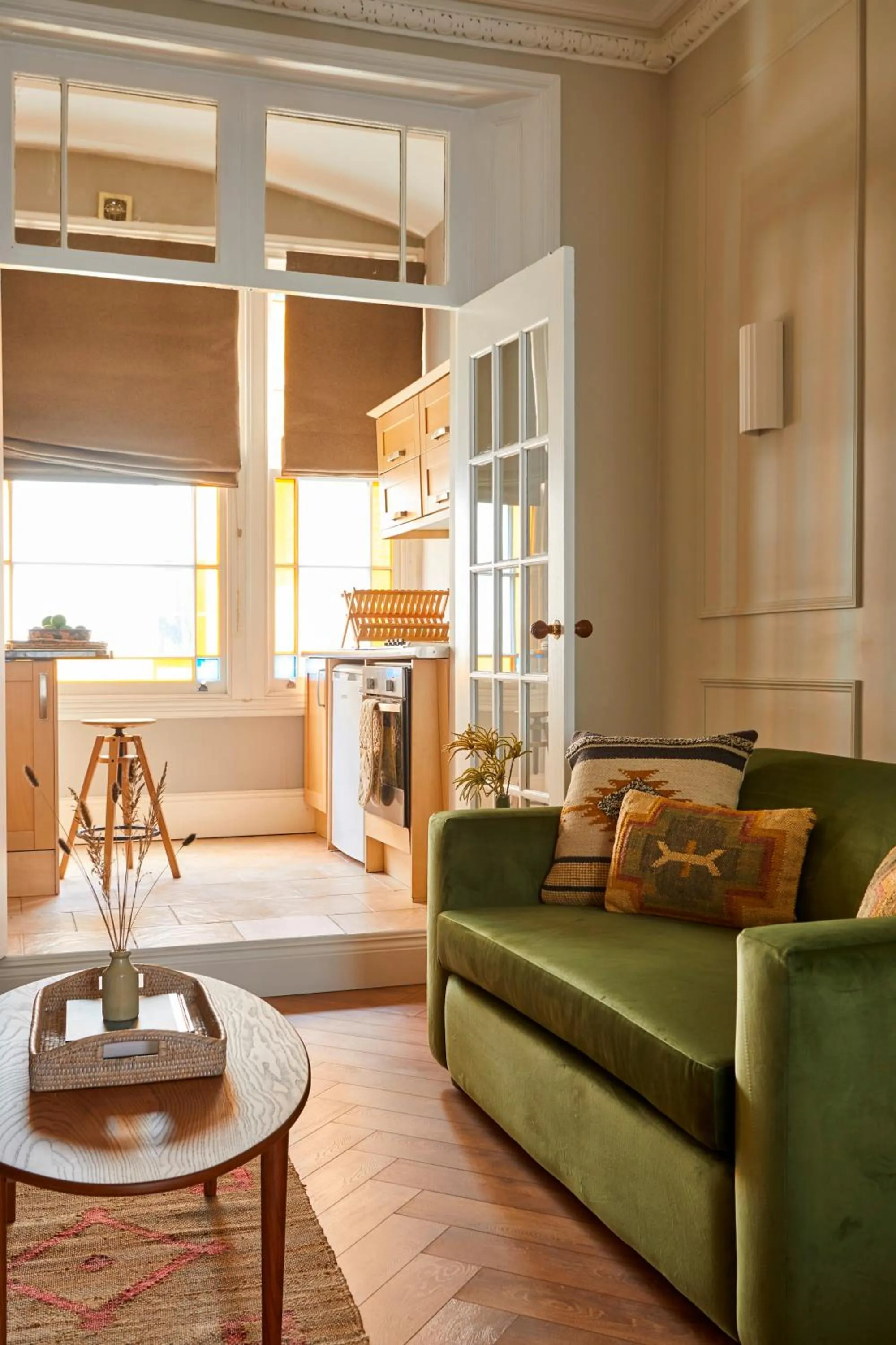 Kitchen or kitchenette in Georgian House Hotel