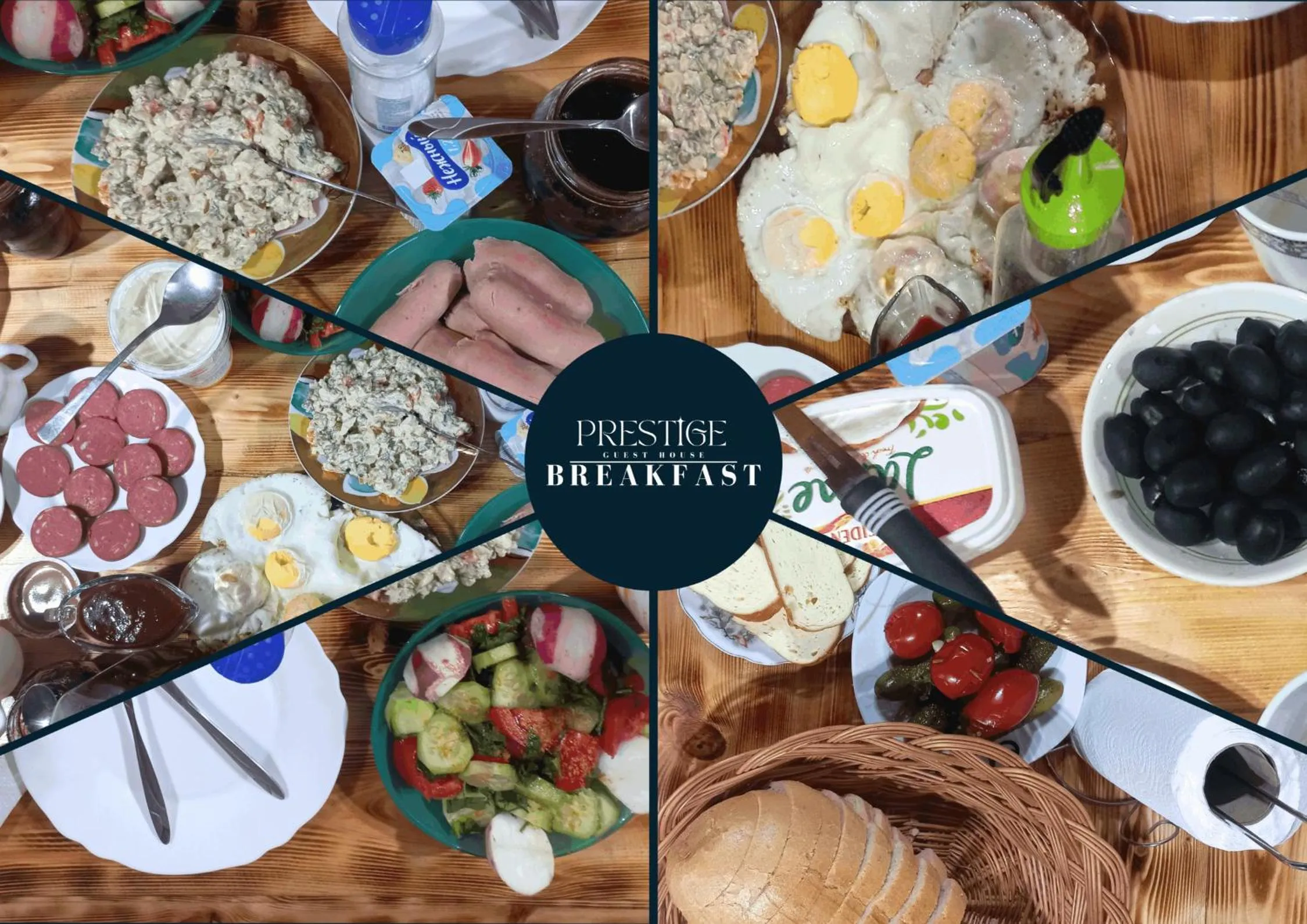 Breakfast in Prestige Guest House