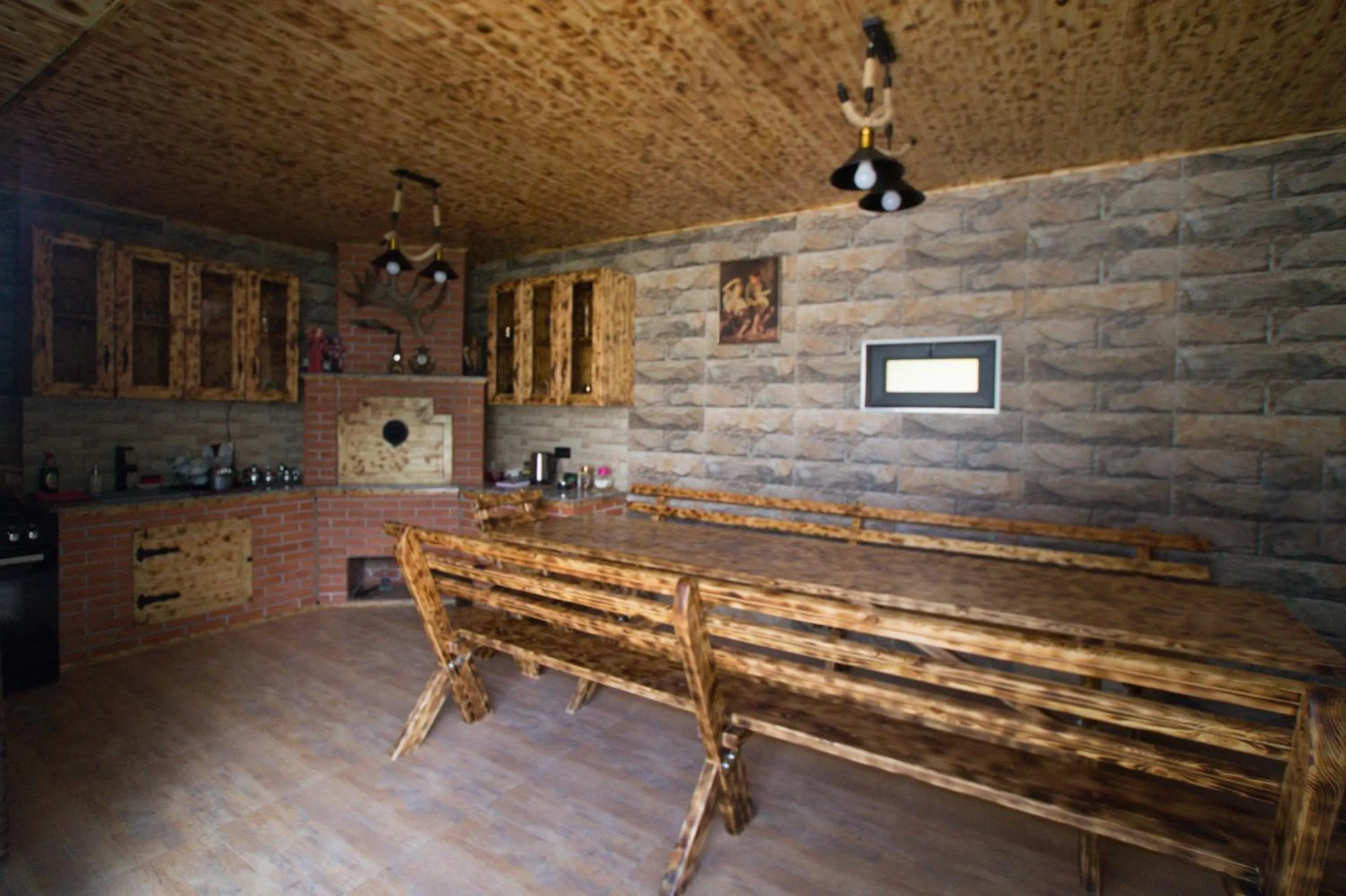 Kitchen or kitchenette in Prestige Guest House