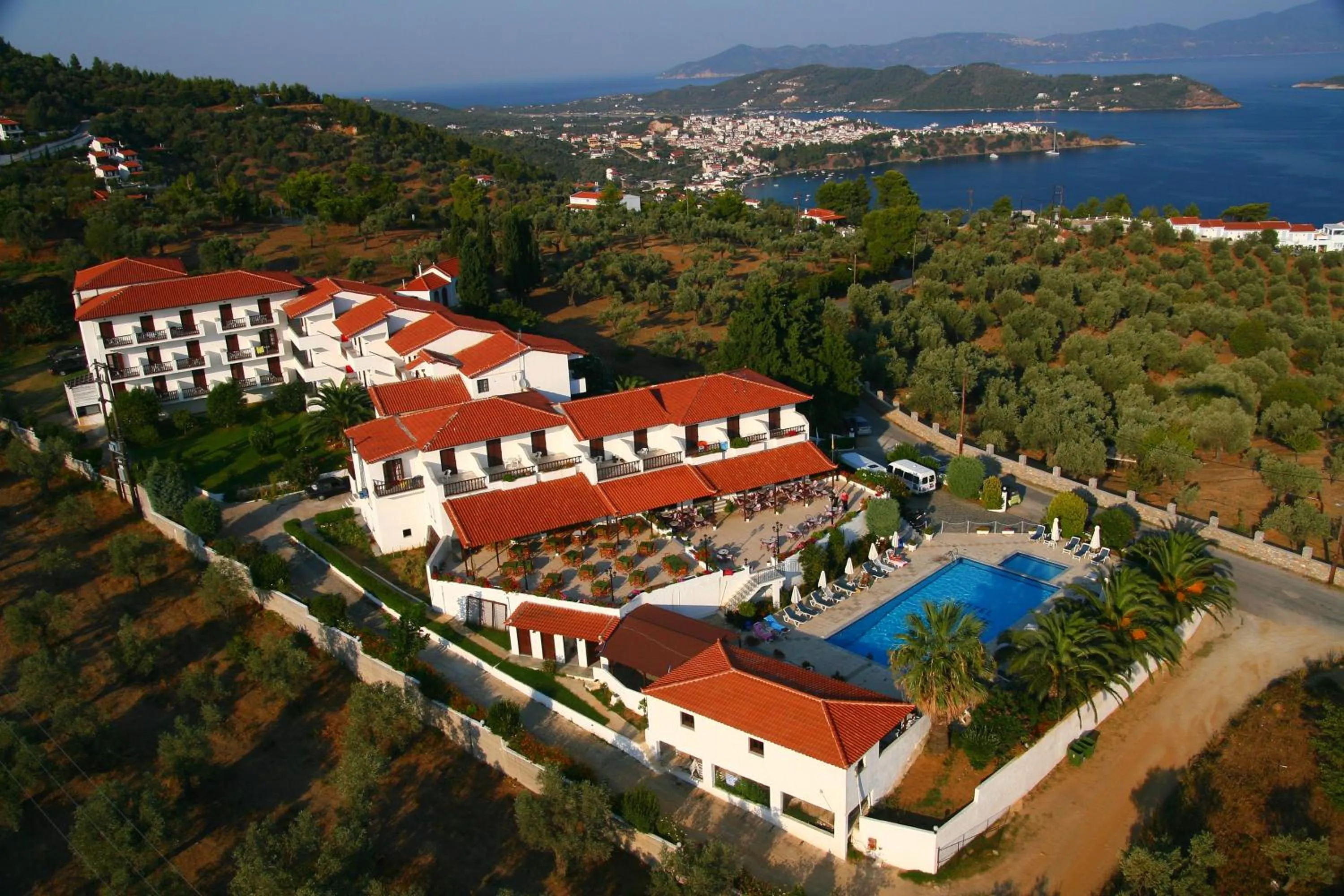 Bird's eye view in Hotel Paradise