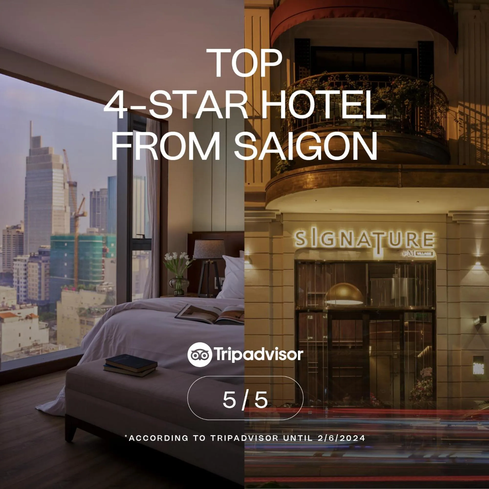 Property logo or sign in Signature by M Village Thợ Nhuộm