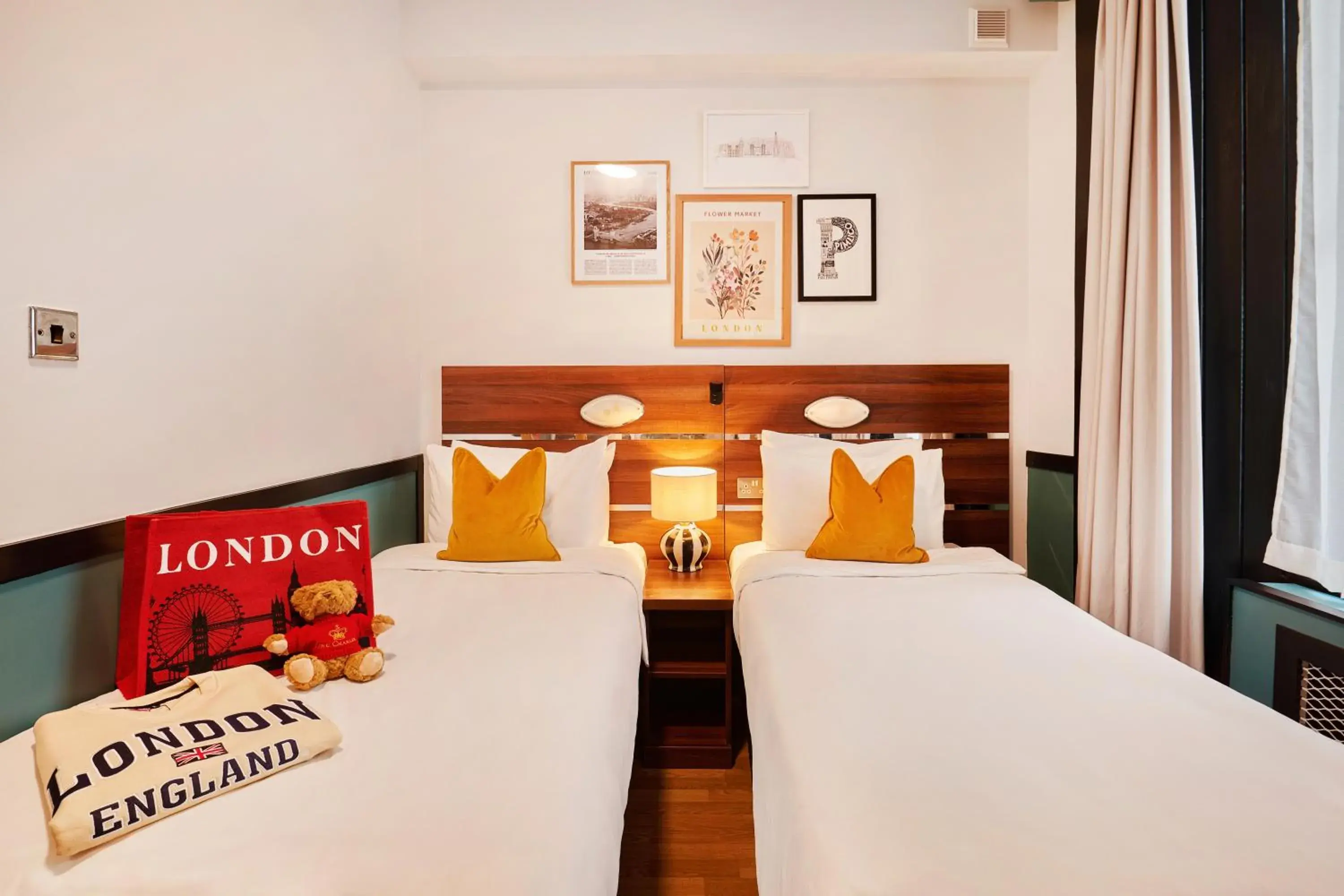 Bed in Huttons Hotel, Victoria London Bed in Huttons Hotel, Victoria London