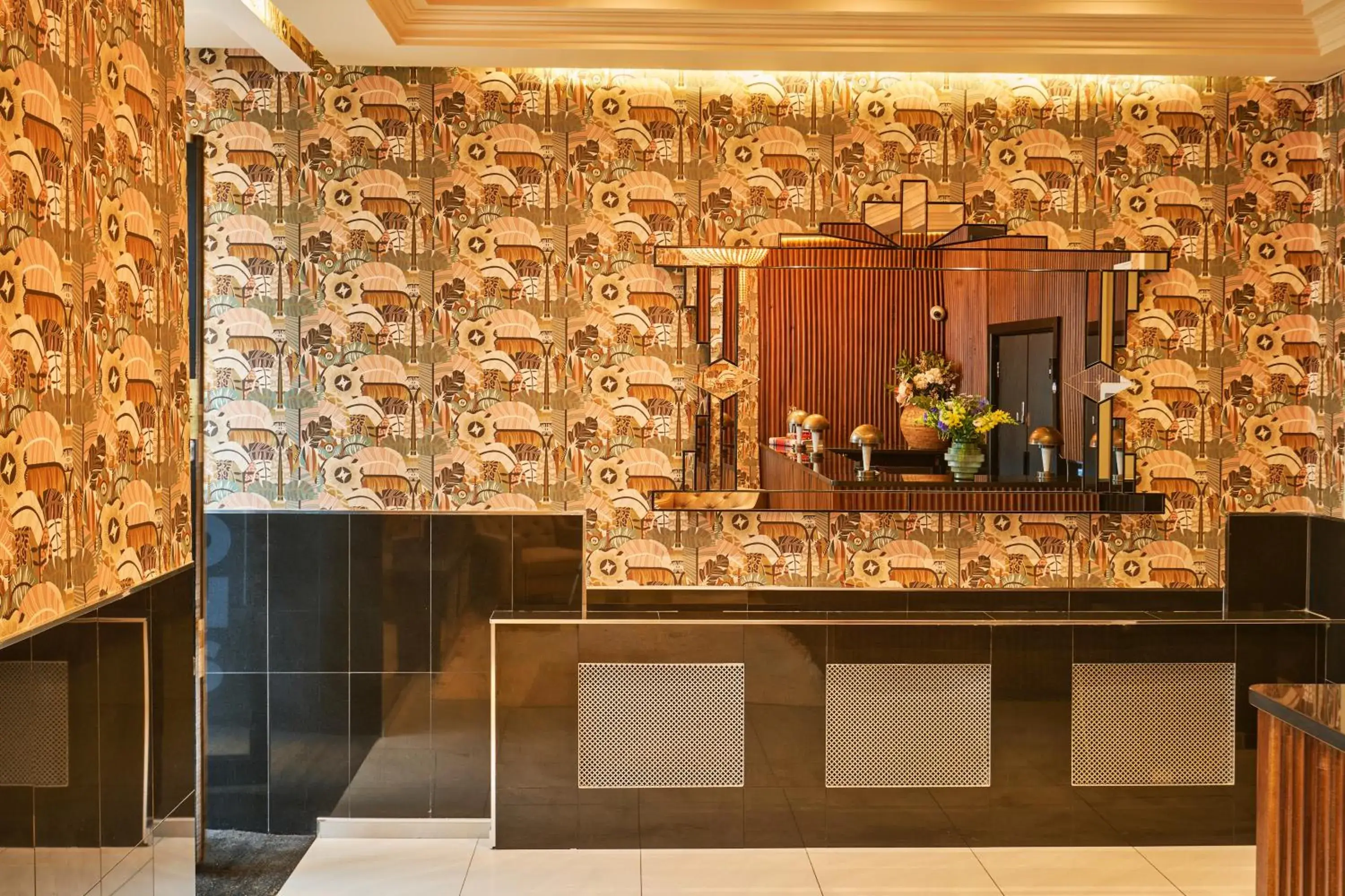 Lobby or reception in Huttons Hotel, Victoria London Lobby or reception in Huttons Hotel, Victoria London