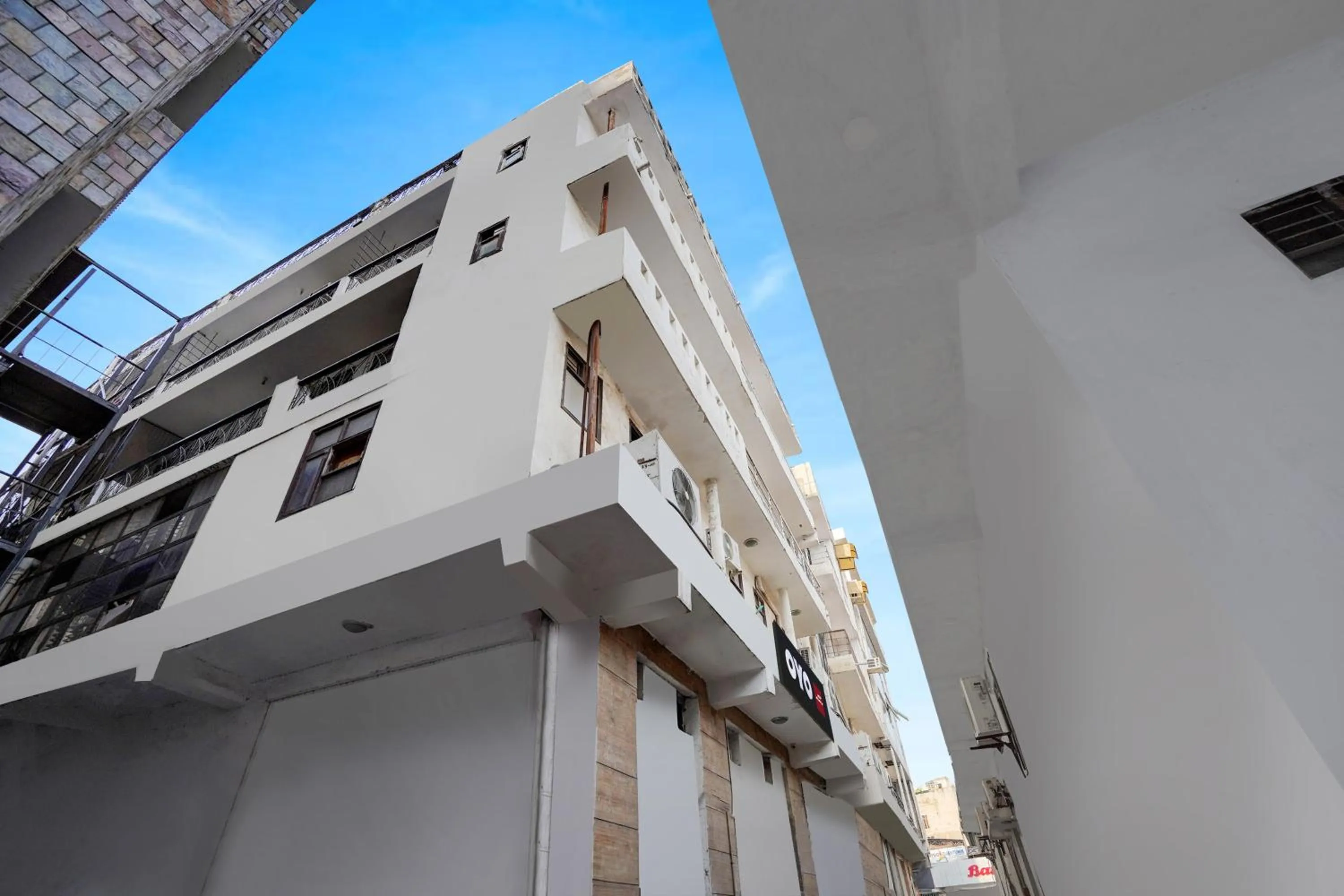 Facade/entrance in Hotel O Silver Key KD plaza Near Saket Metro station