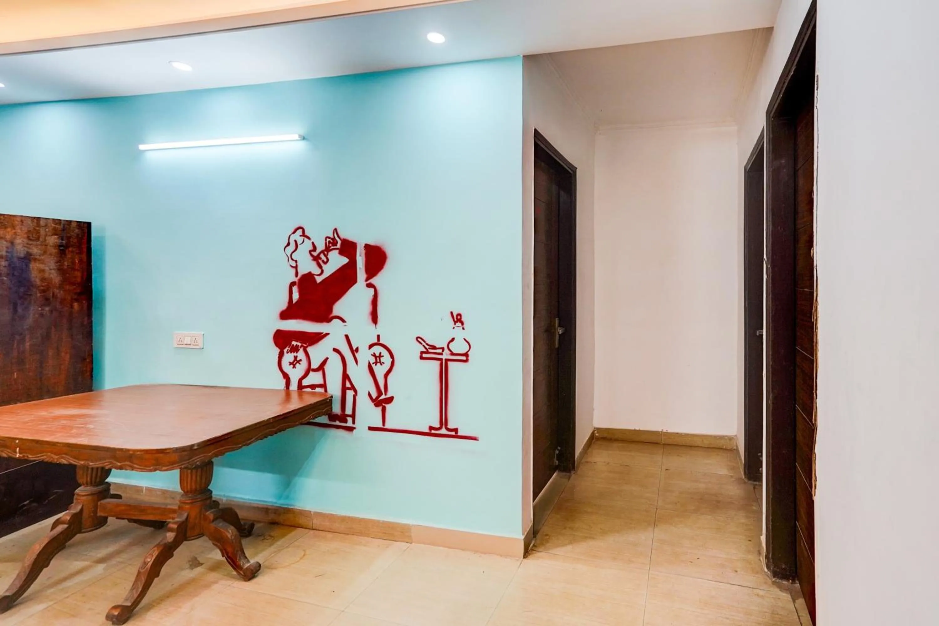 Lobby or reception in Hotel O Silver Key KD plaza Near Saket Metro station