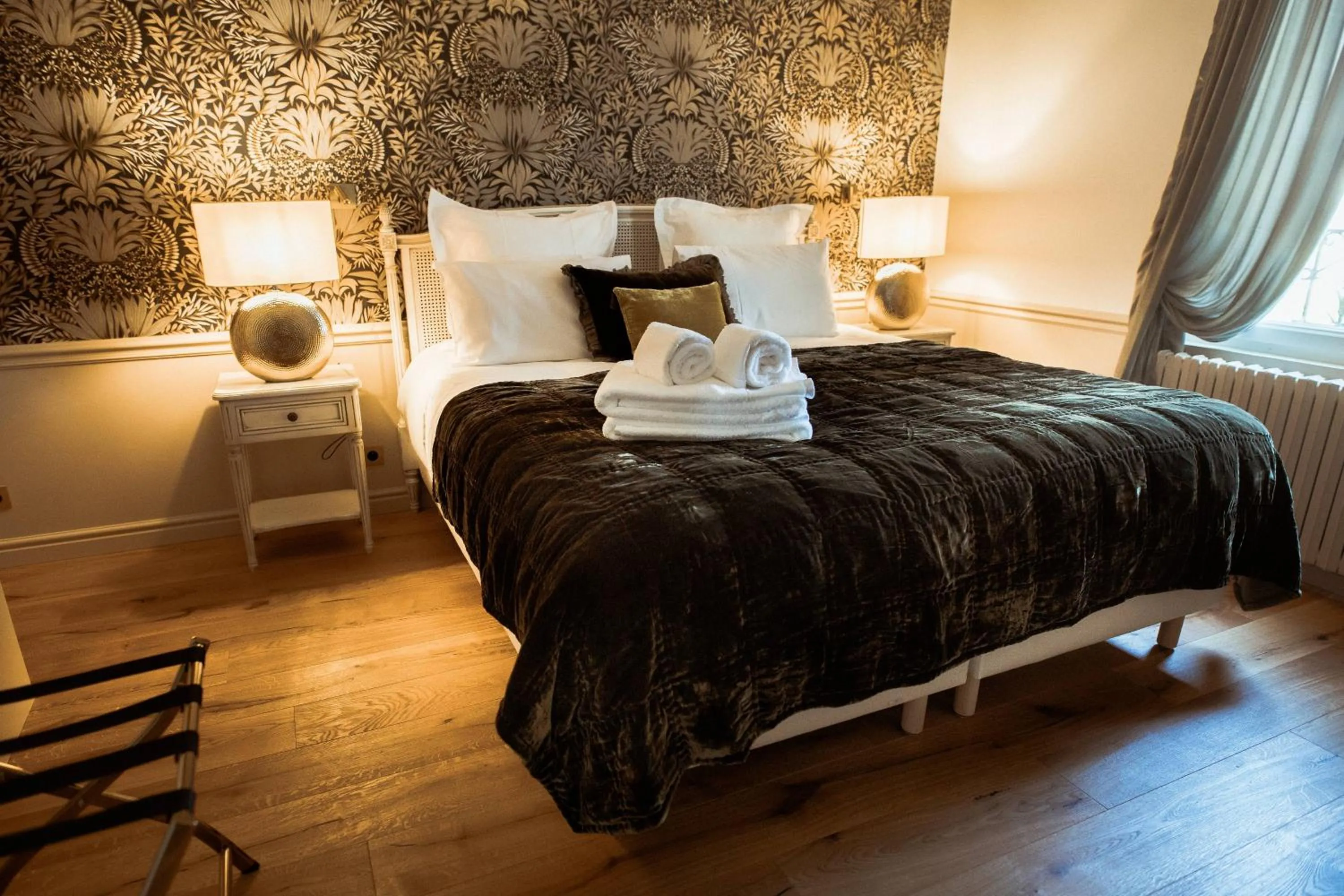 Bed in Villa Victoria Hôtel et Spa