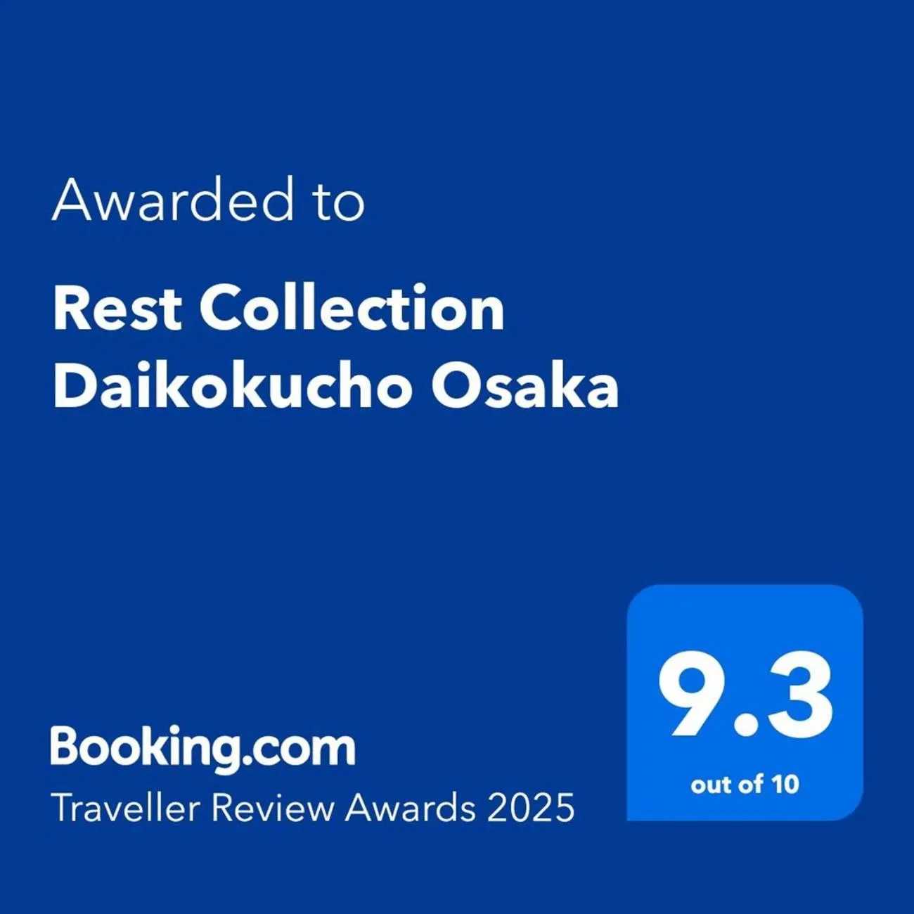 Rest Collection Daikokucho Osaka