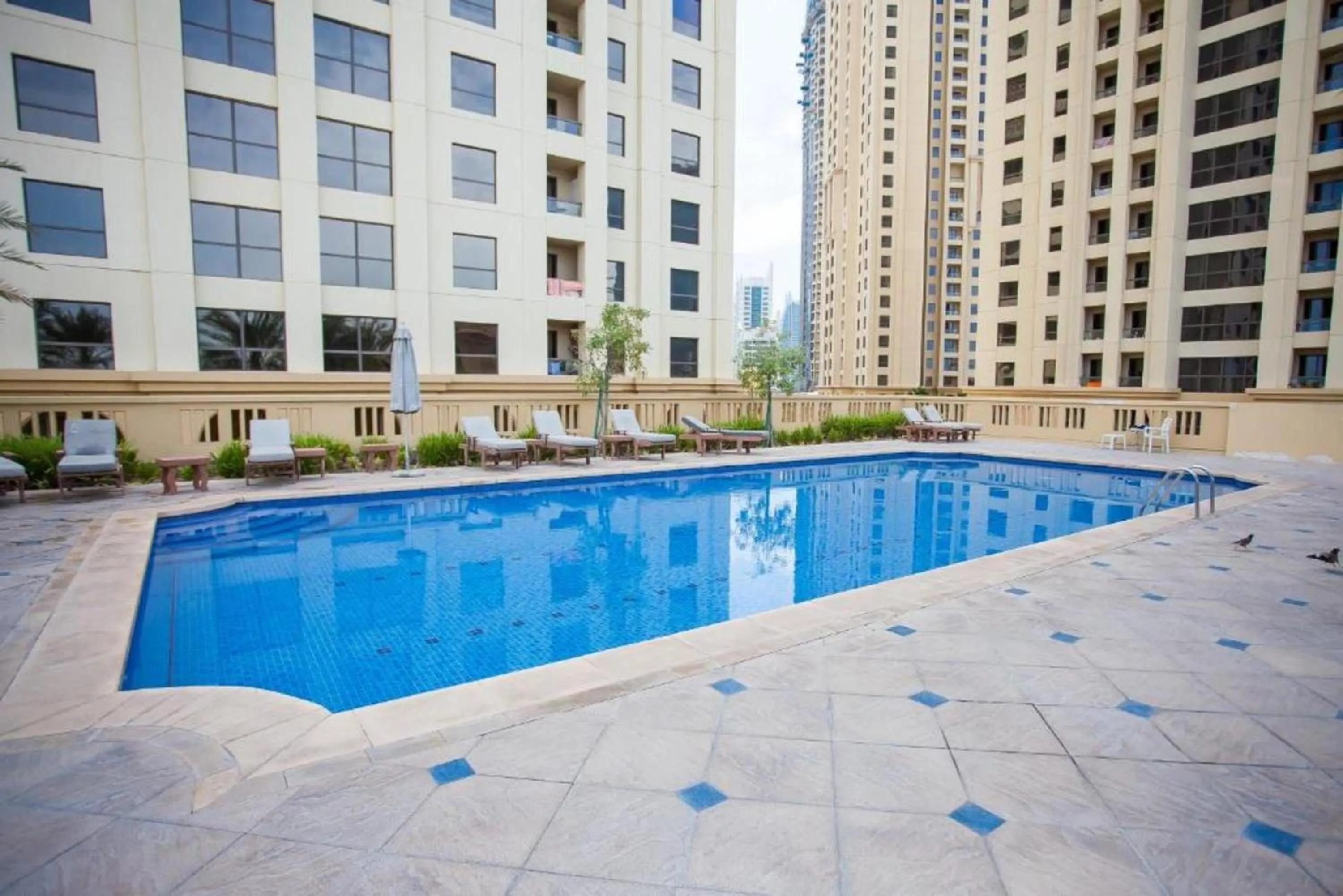 Pool view in Maison Privee - Serene & Luxury Retreat in the Heart of JBR Beach