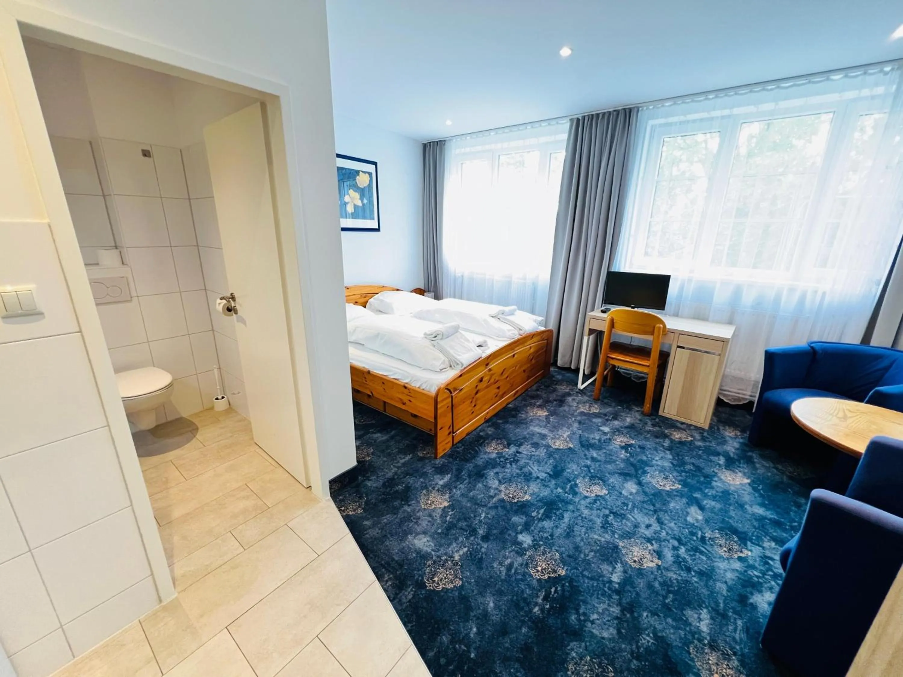 Photo of the whole room, Bed in City Apartment Hotel Hamburg