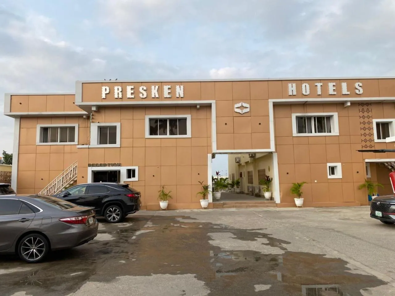 Property building in Presken Kuramo Waters, Victoria Island
