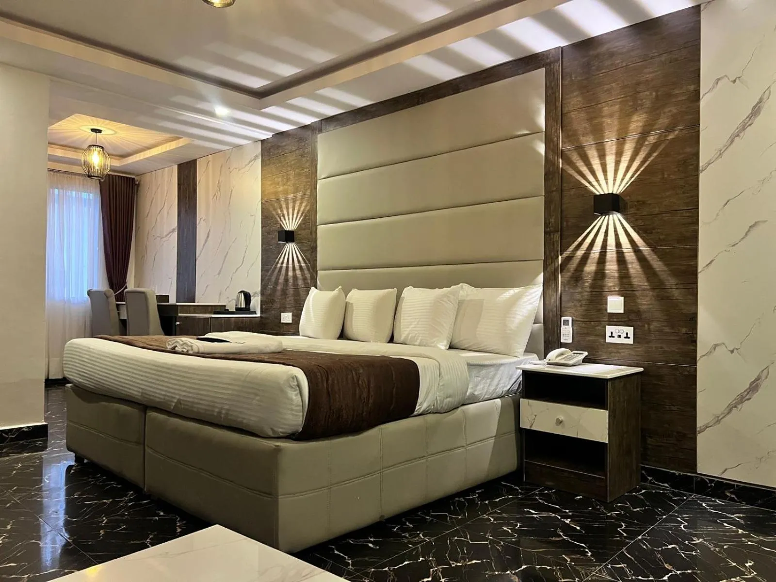 Bed in Presken Kuramo Waters, Victoria Island