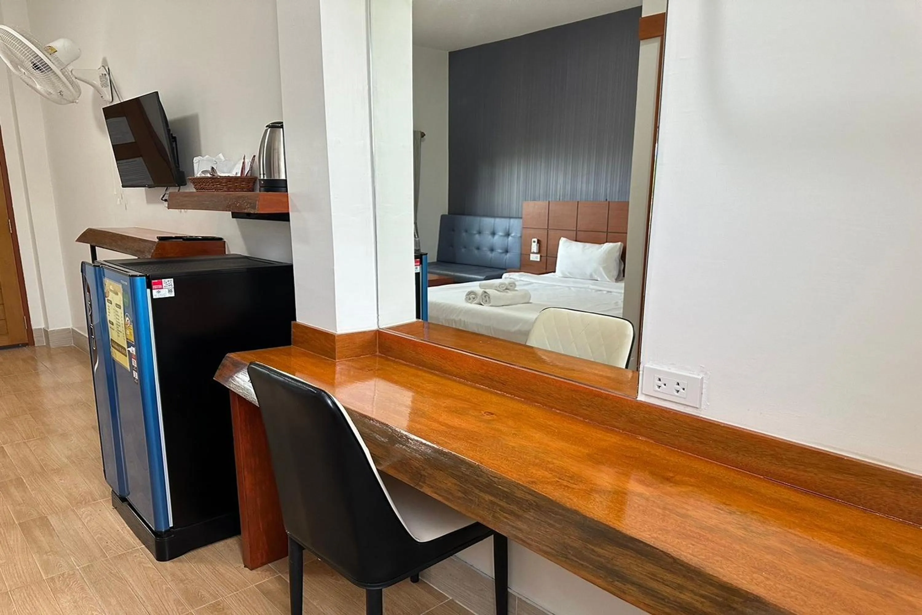 Bed in The White House P&N Hotel Chiang Rai