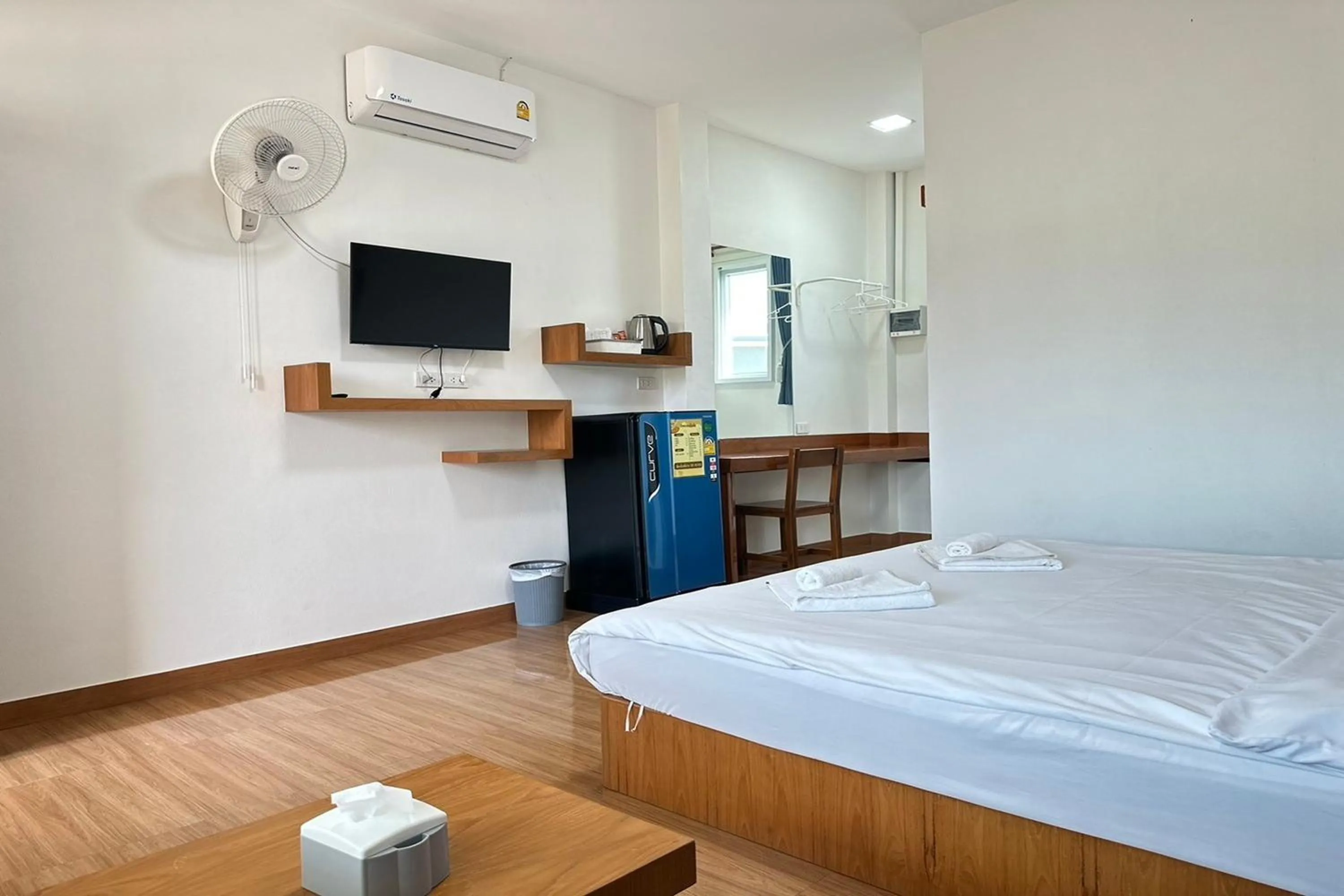 Bed in The White House P&N Hotel Chiang Rai