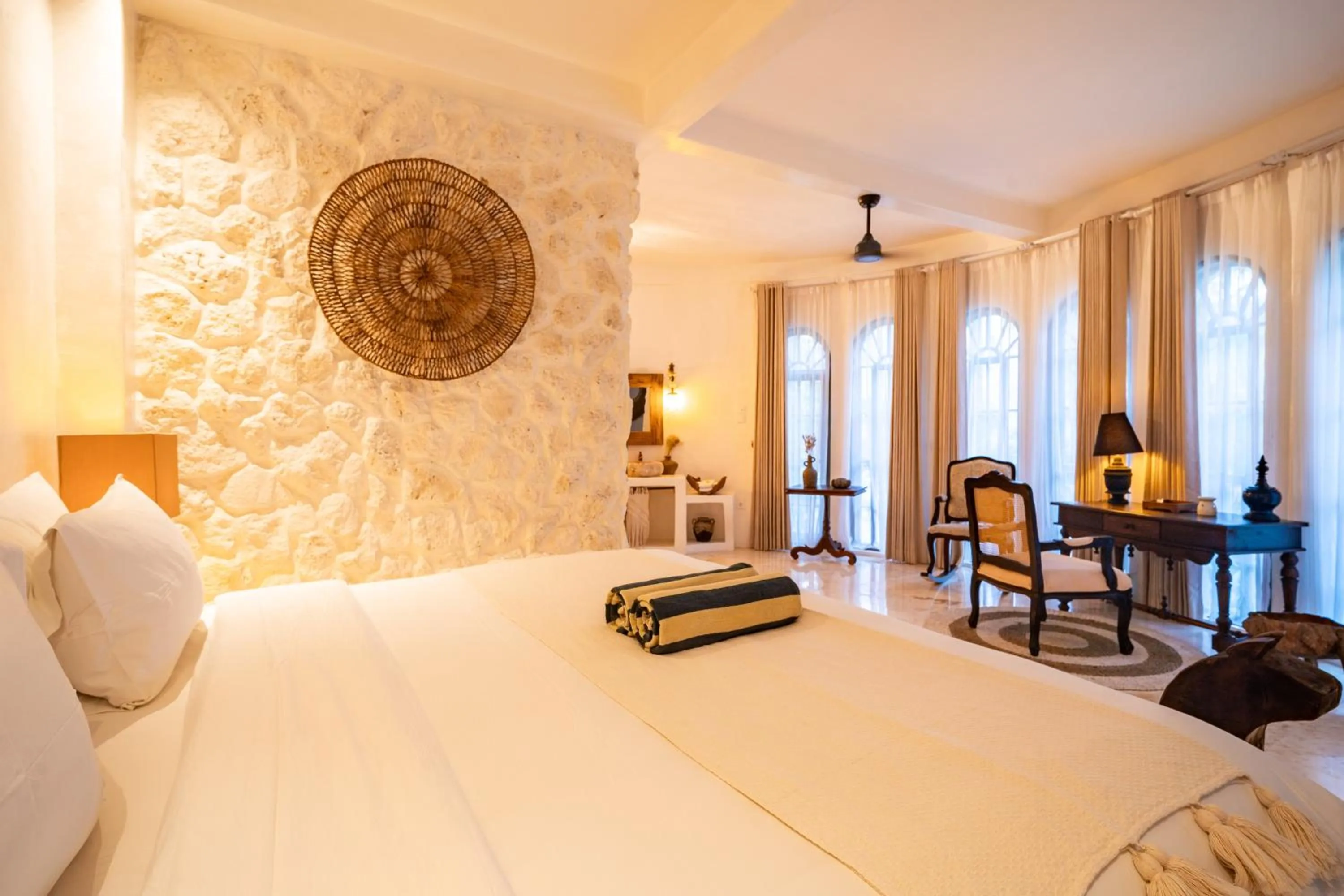 Bedroom, Bed in La Santa Rosa