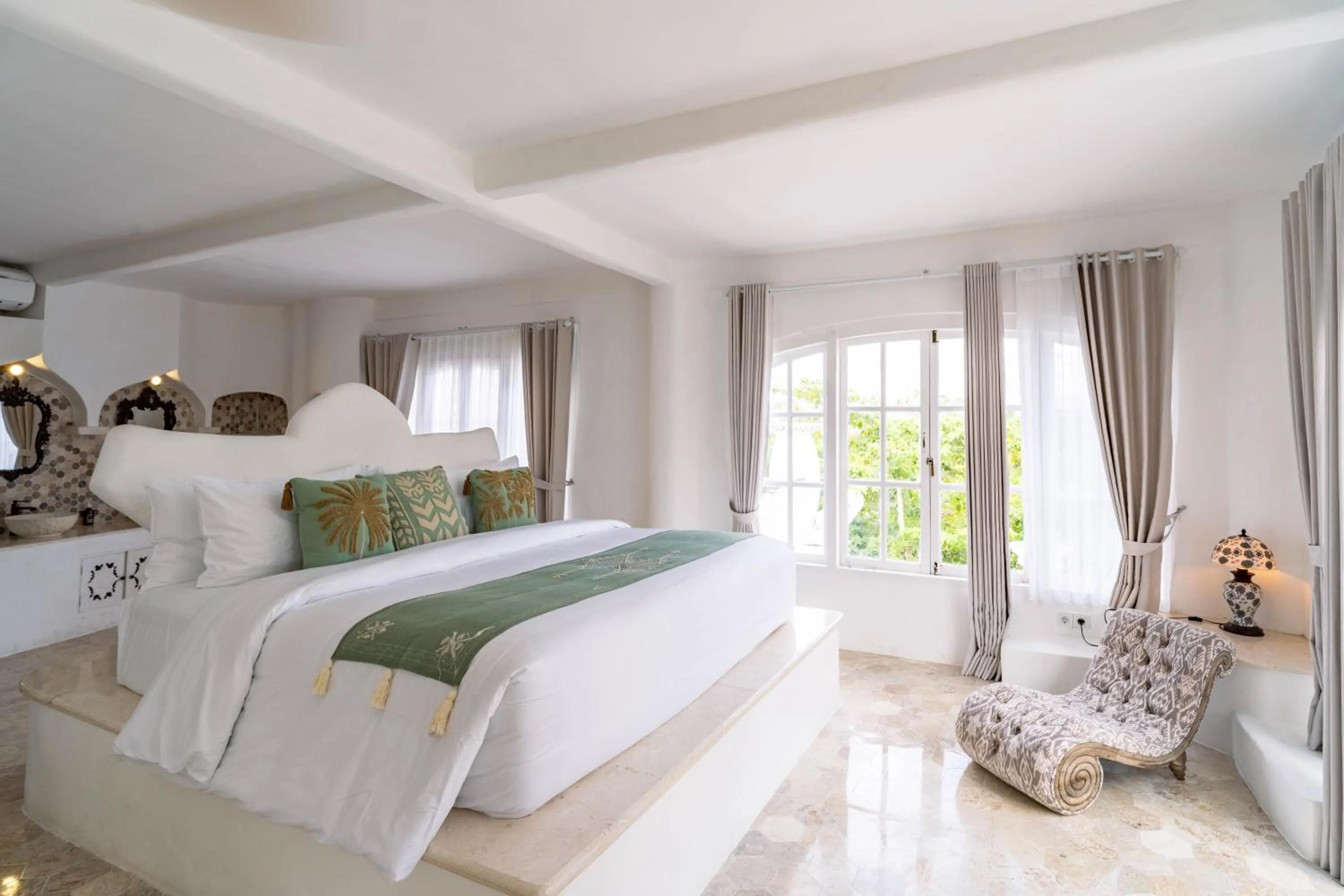 Bedroom, Bed in La Santa Rosa