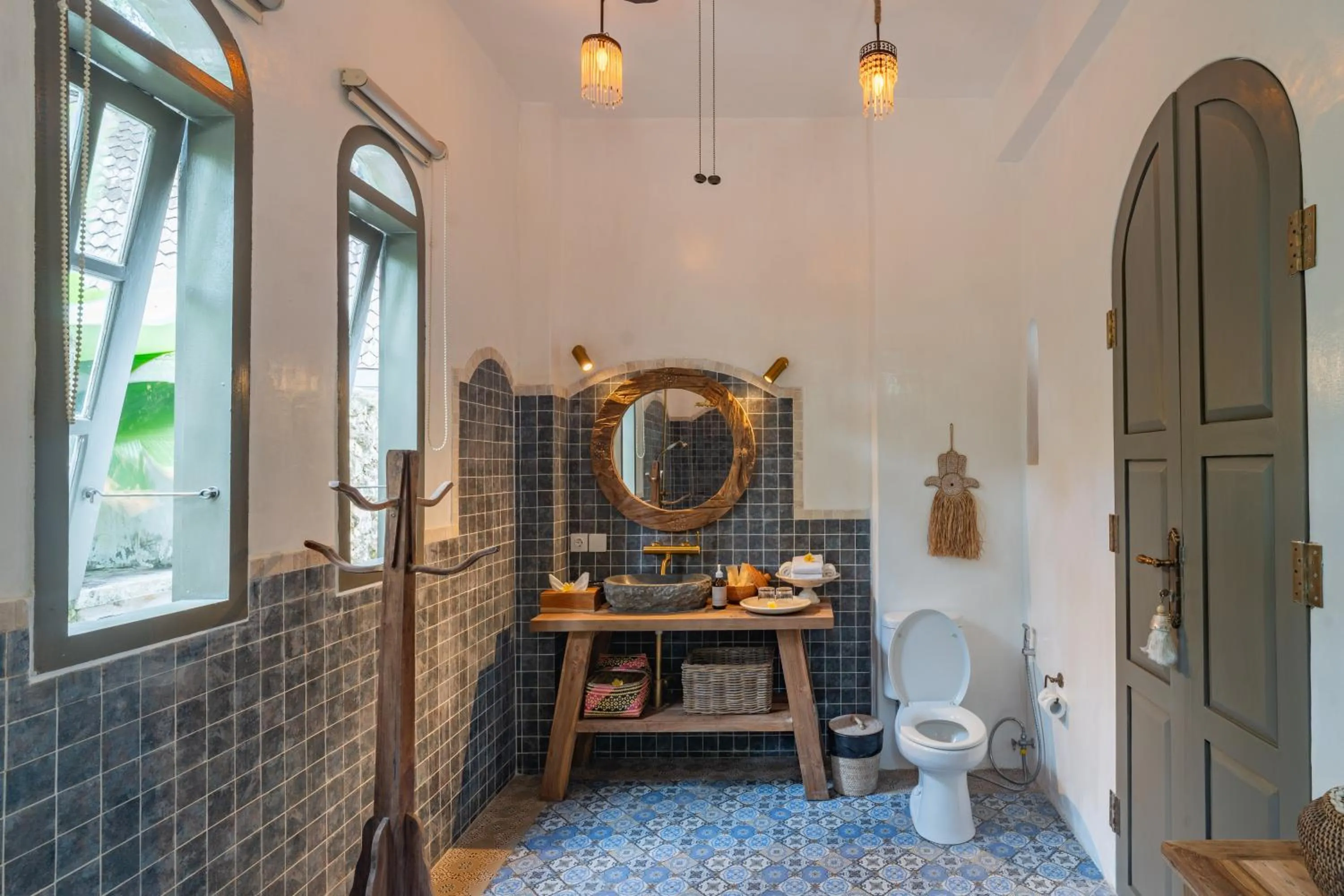 Bathroom in La Santa Rosa