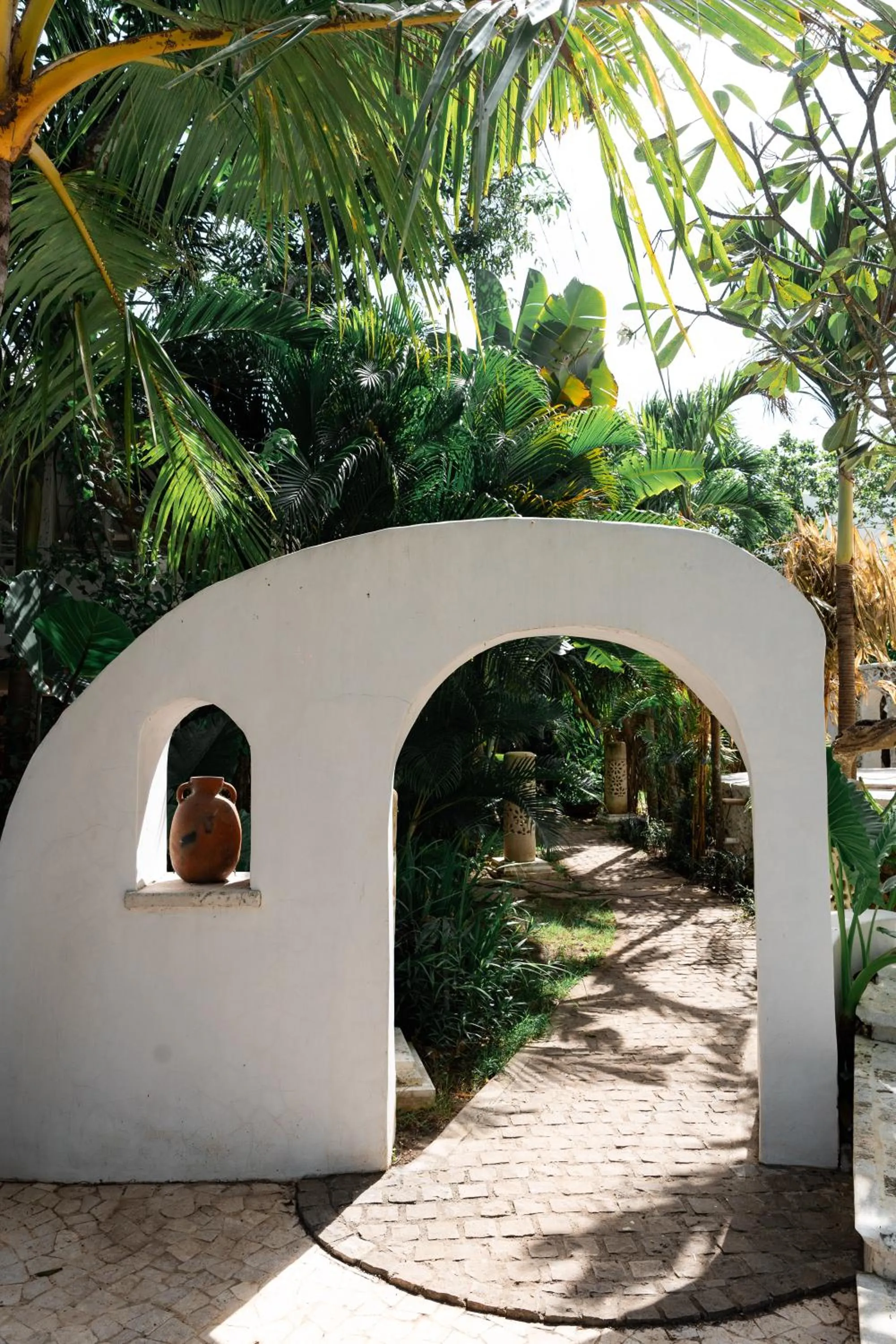 Decorative detail in La Santa Rosa