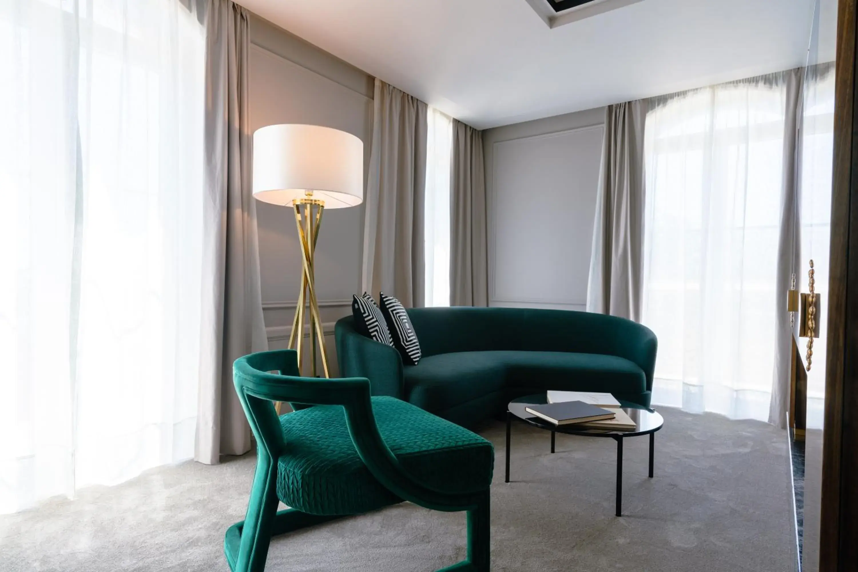 Living room in Maison Albar - Amoure - The Leading Hotels of the World Living room in Maison Albar - Amoure - The Leading Hotels of the World