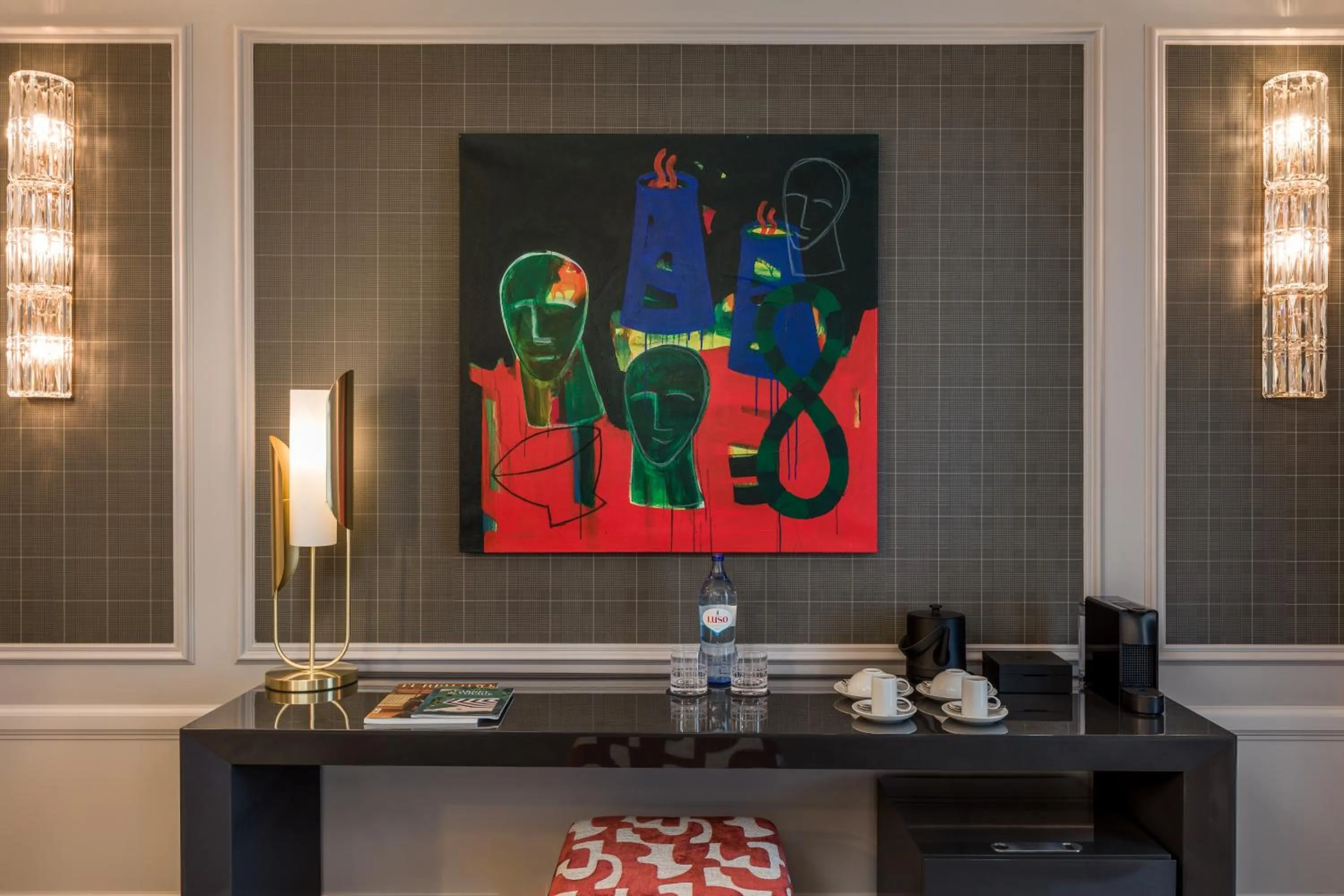 Decorative detail in Maison Albar - Amoure - The Leading Hotels of the World