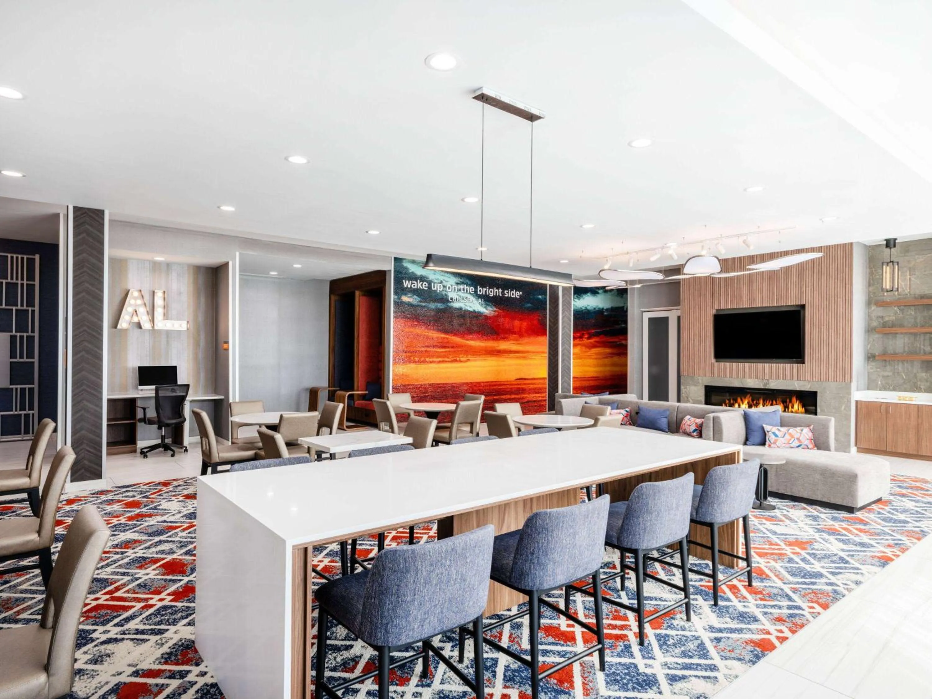 Lobby or reception in La Quinta by Wyndham Chelsea Birmingham