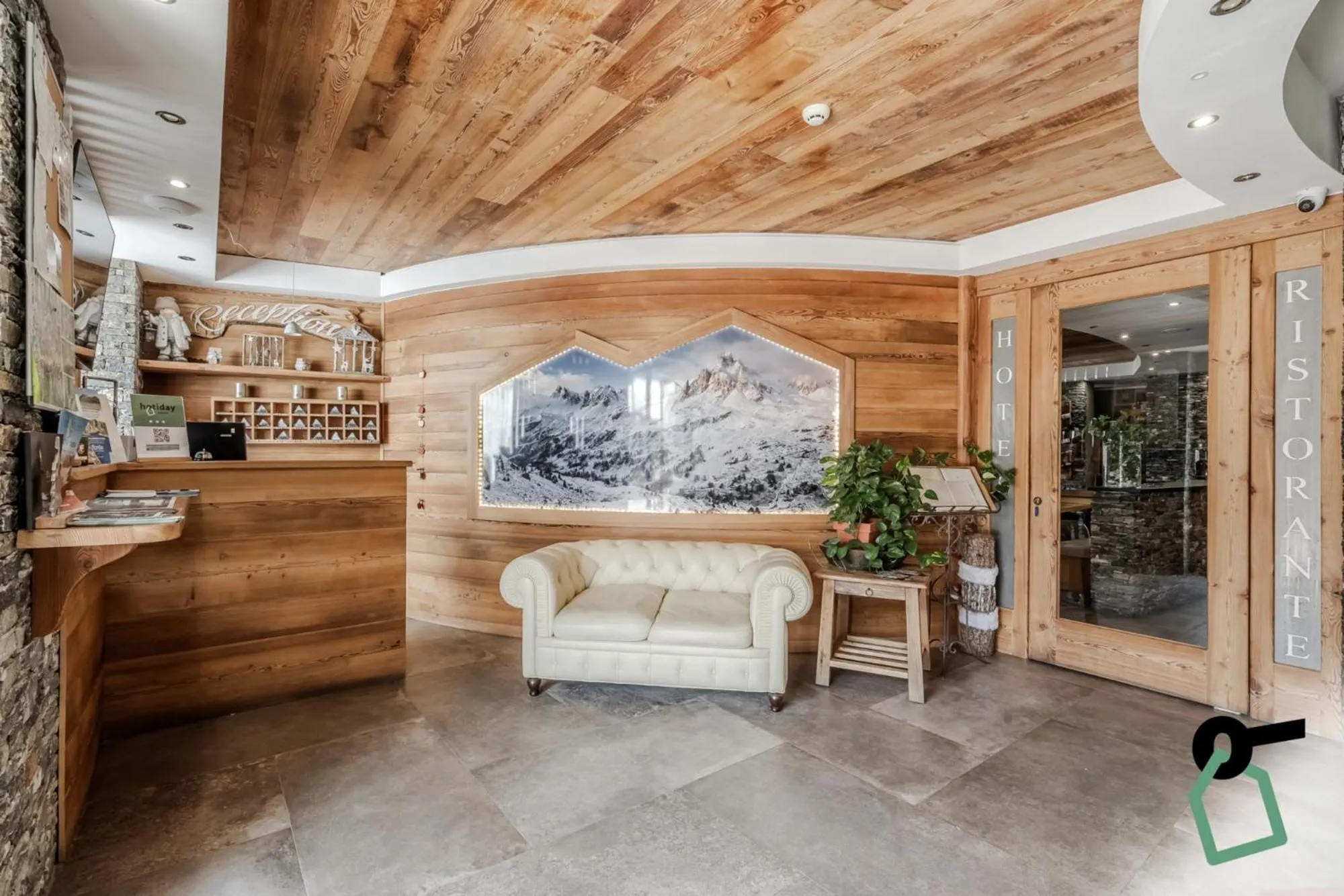 Lobby or reception in Hotiday Room Collection - Sauze Assietta