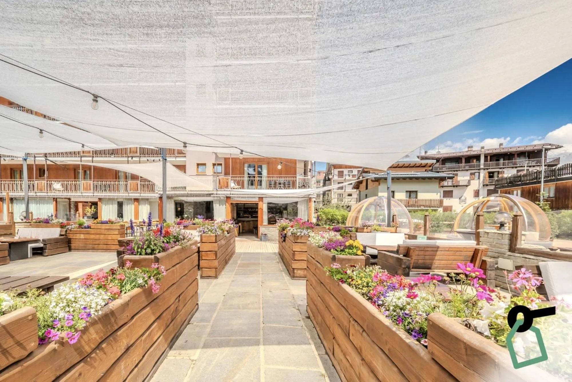 Patio in Hotiday Room Collection - Sauze Assietta