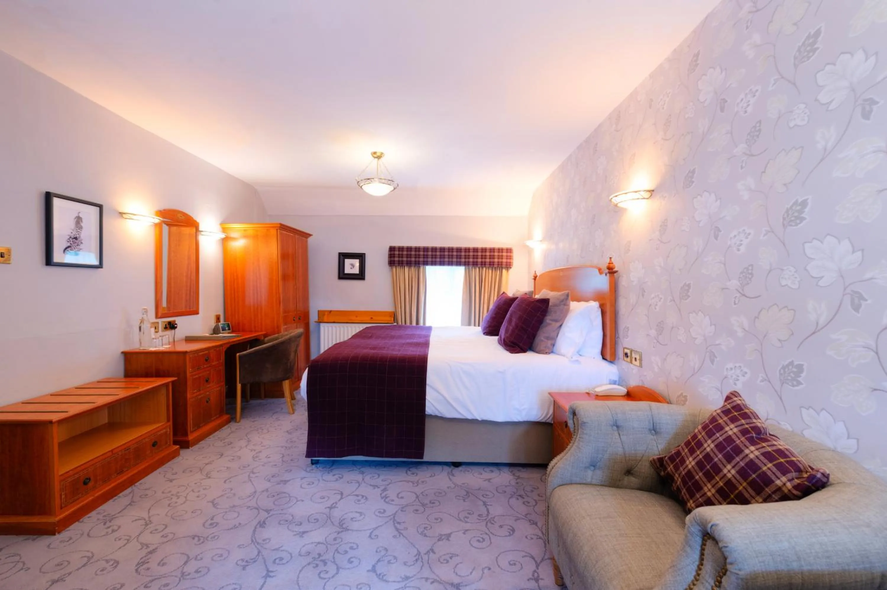 Bedroom, Bed in Appleby Manor Hotel & Garden Spa