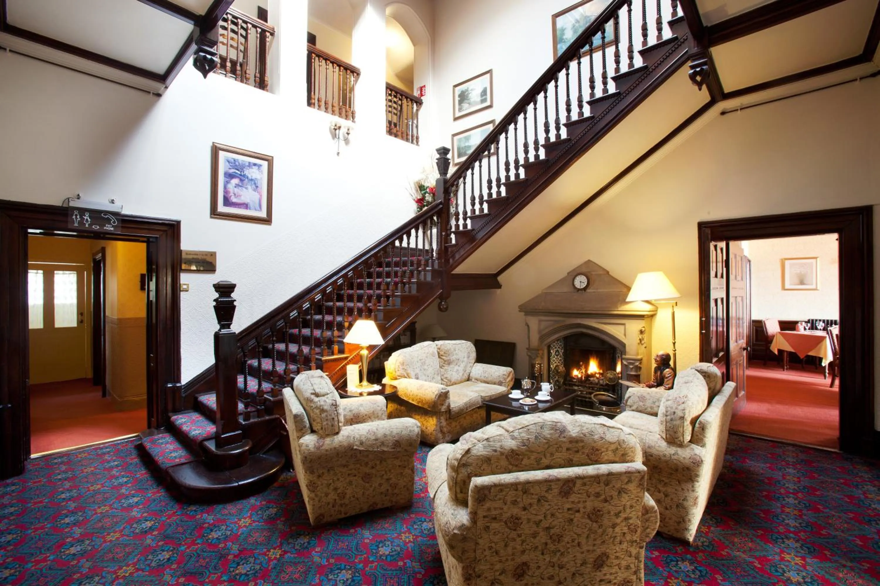 Lobby or reception in Appleby Manor Hotel & Garden Spa
