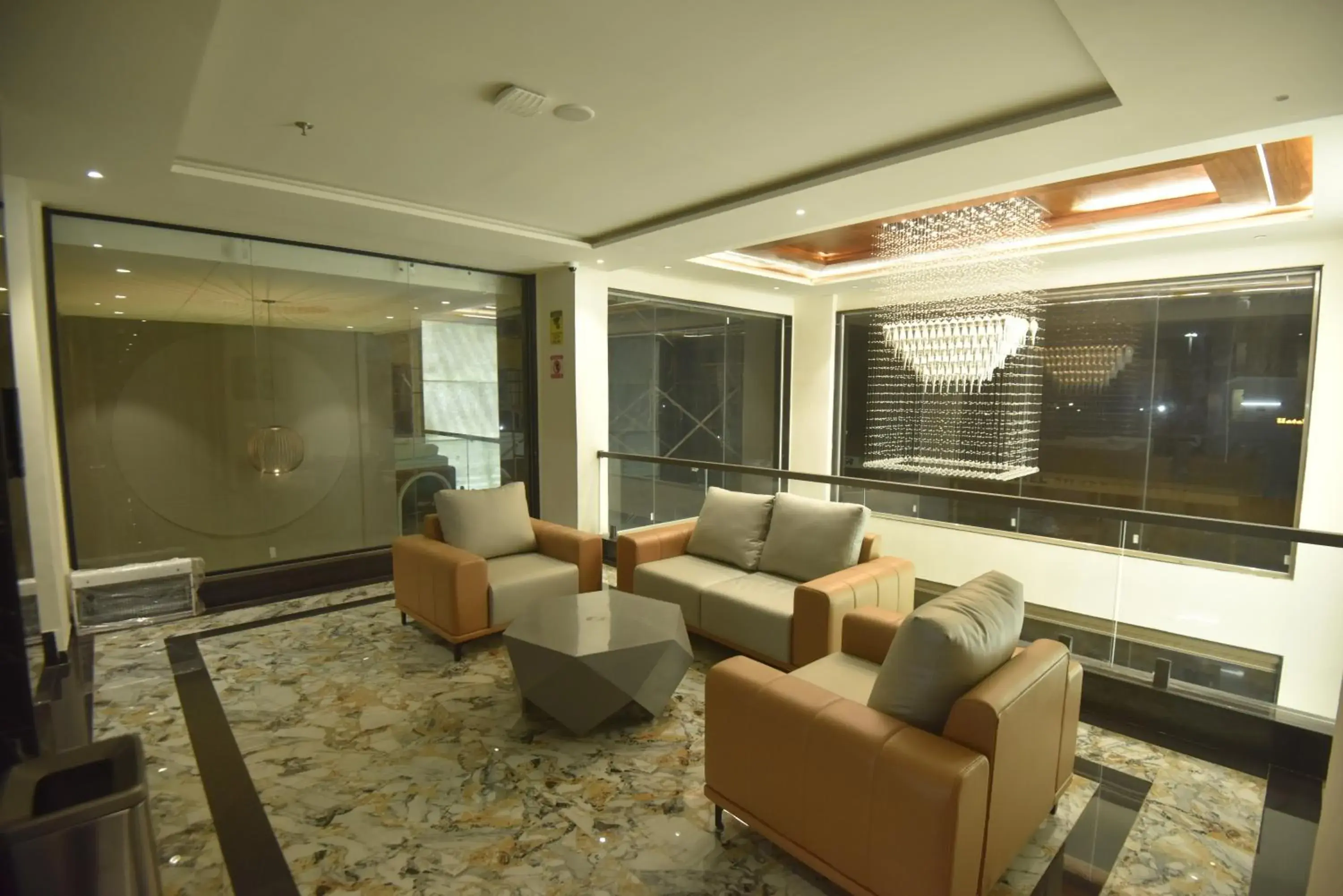 Lobby or reception in Kings Kraft Tremezzo Inn, Somnath Lobby or reception in Kings Kraft Tremezzo Inn, Somnath