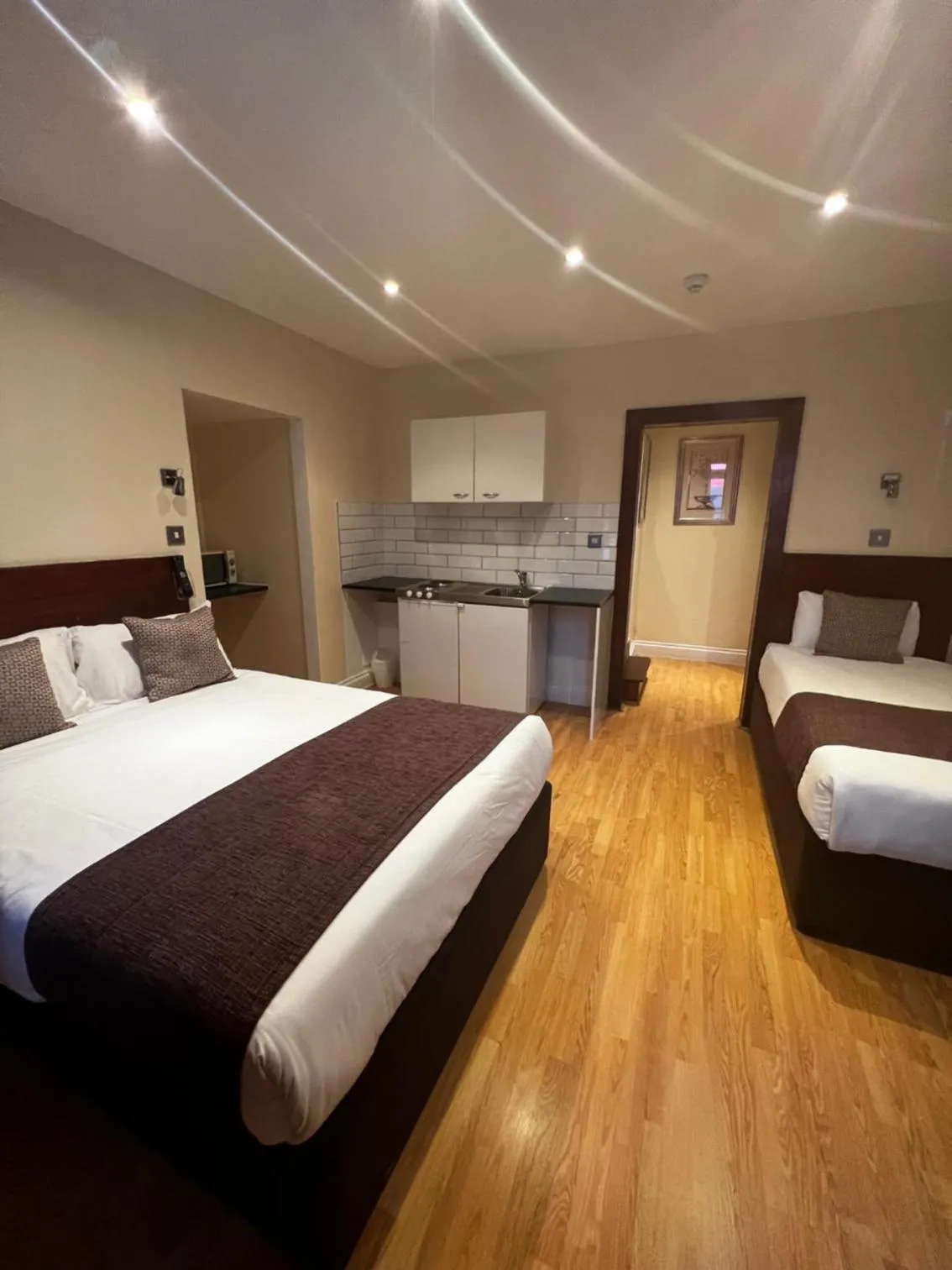 Bed in Garden View Hotel