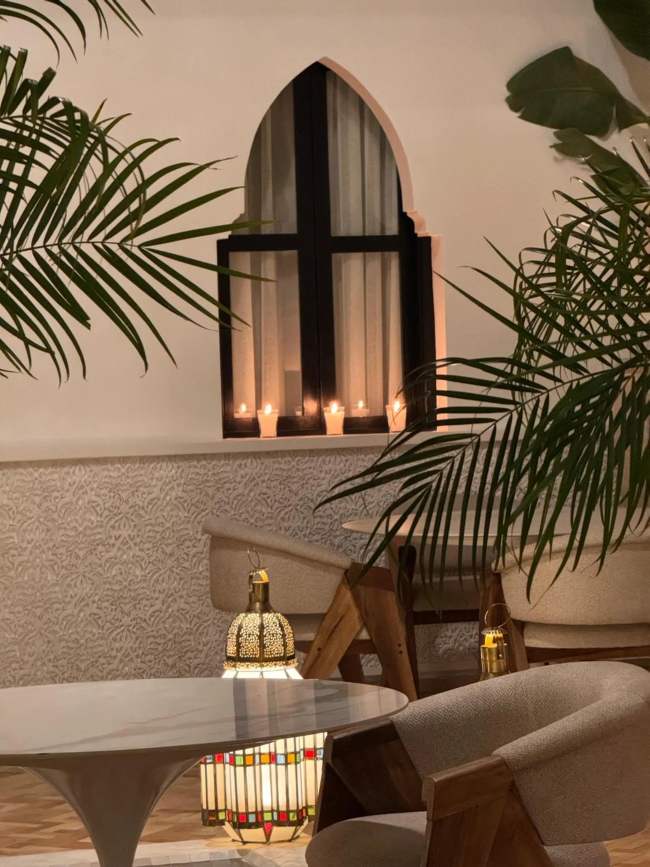 Seating area in Riad El Khaeir - Piscine, Hamam & Spa
