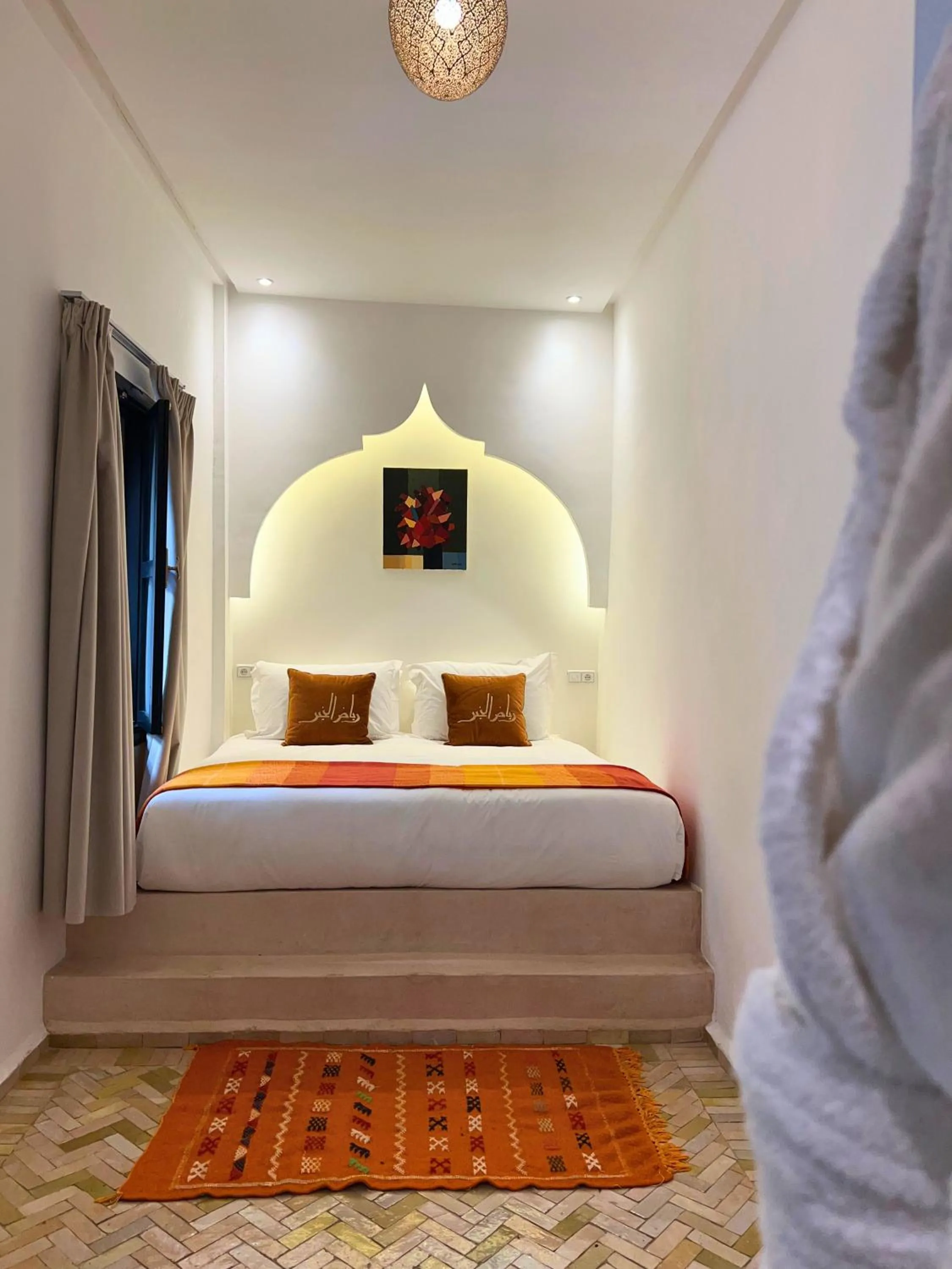 Bed in Riad El Khaeir - Piscine, Hamam & Spa