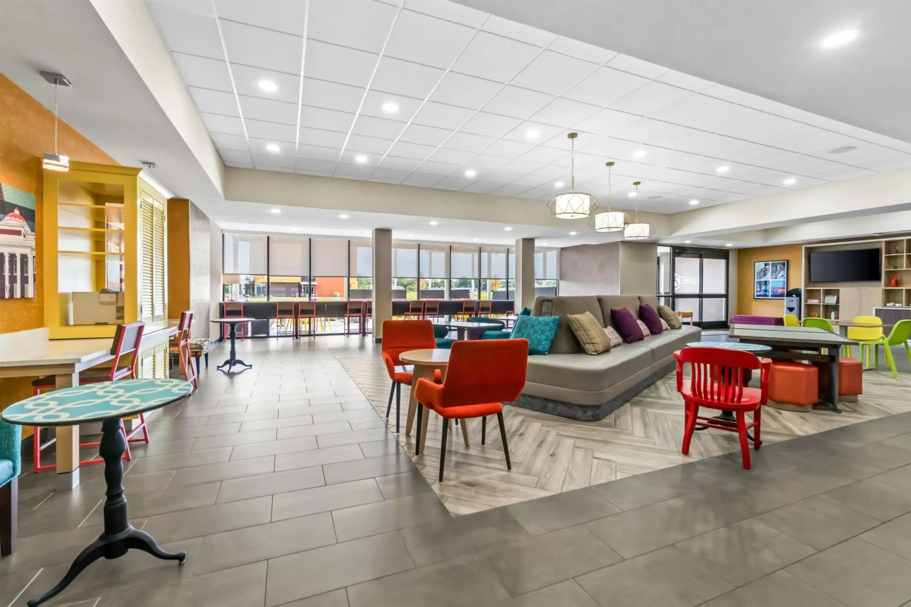 Lobby or reception in Home2 Suites By Hilton Marion Lobby or reception in Home2 Suites By Hilton Marion