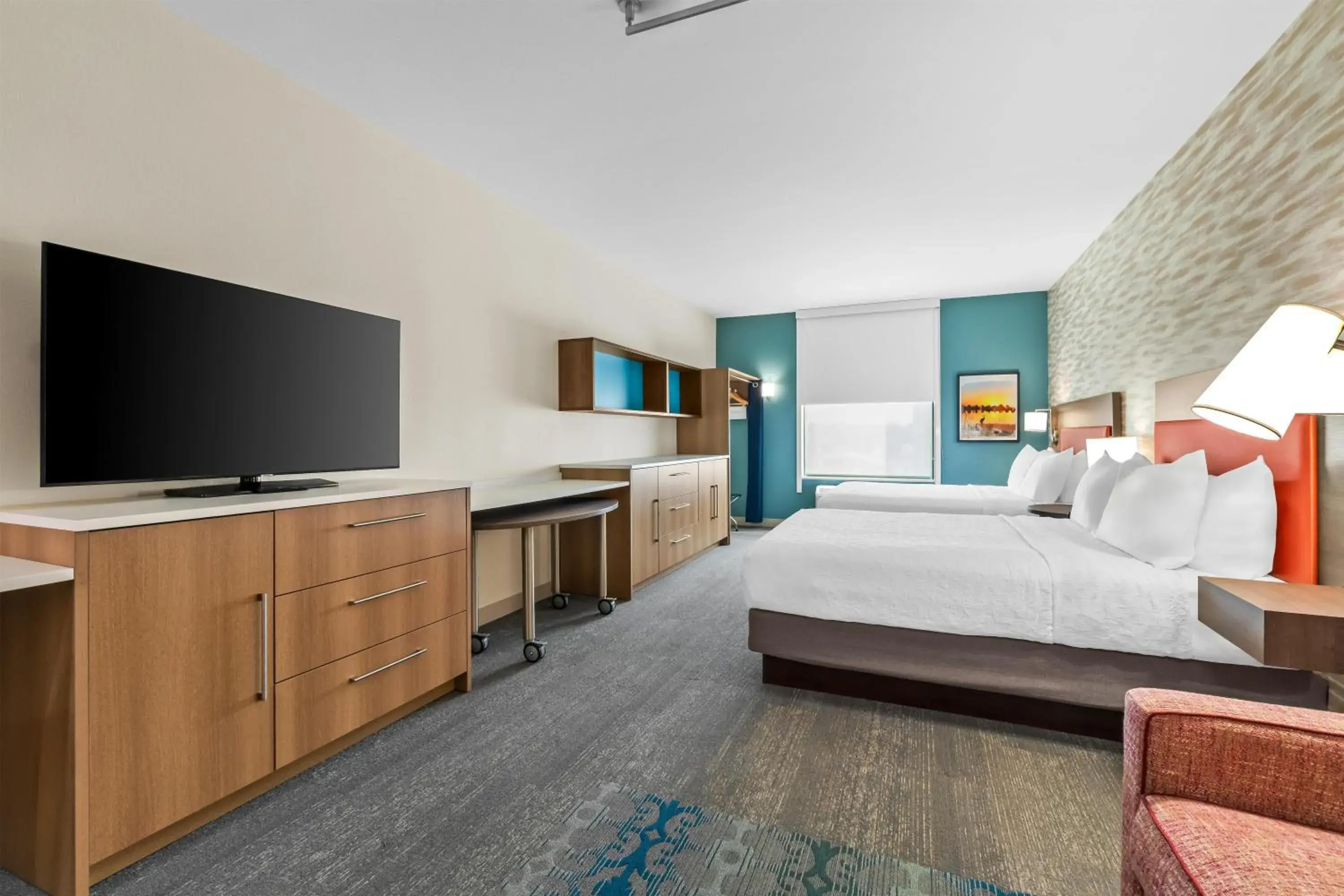 Bed in Home2 Suites By Hilton Marion Bed in Home2 Suites By Hilton Marion