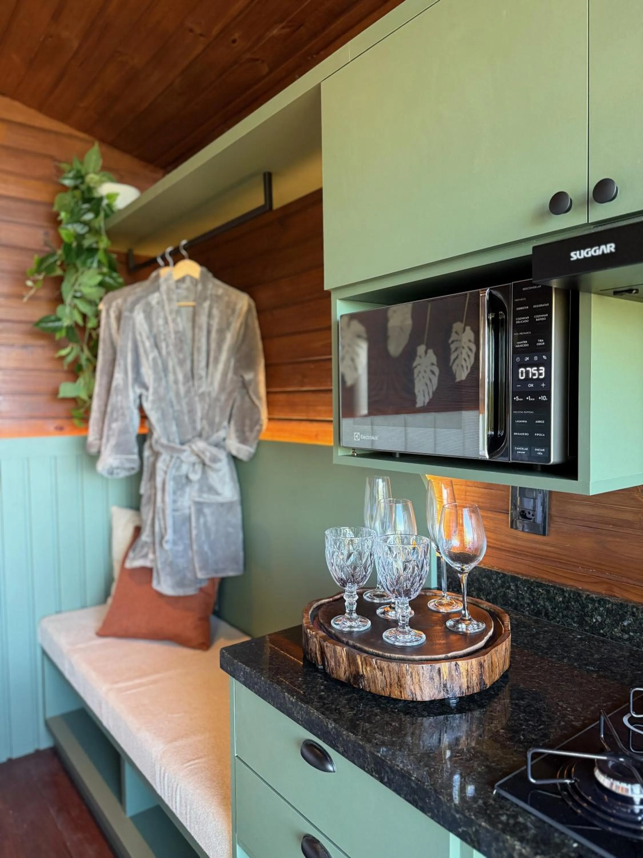 Kitchen or kitchenette in Taboo Refúgio