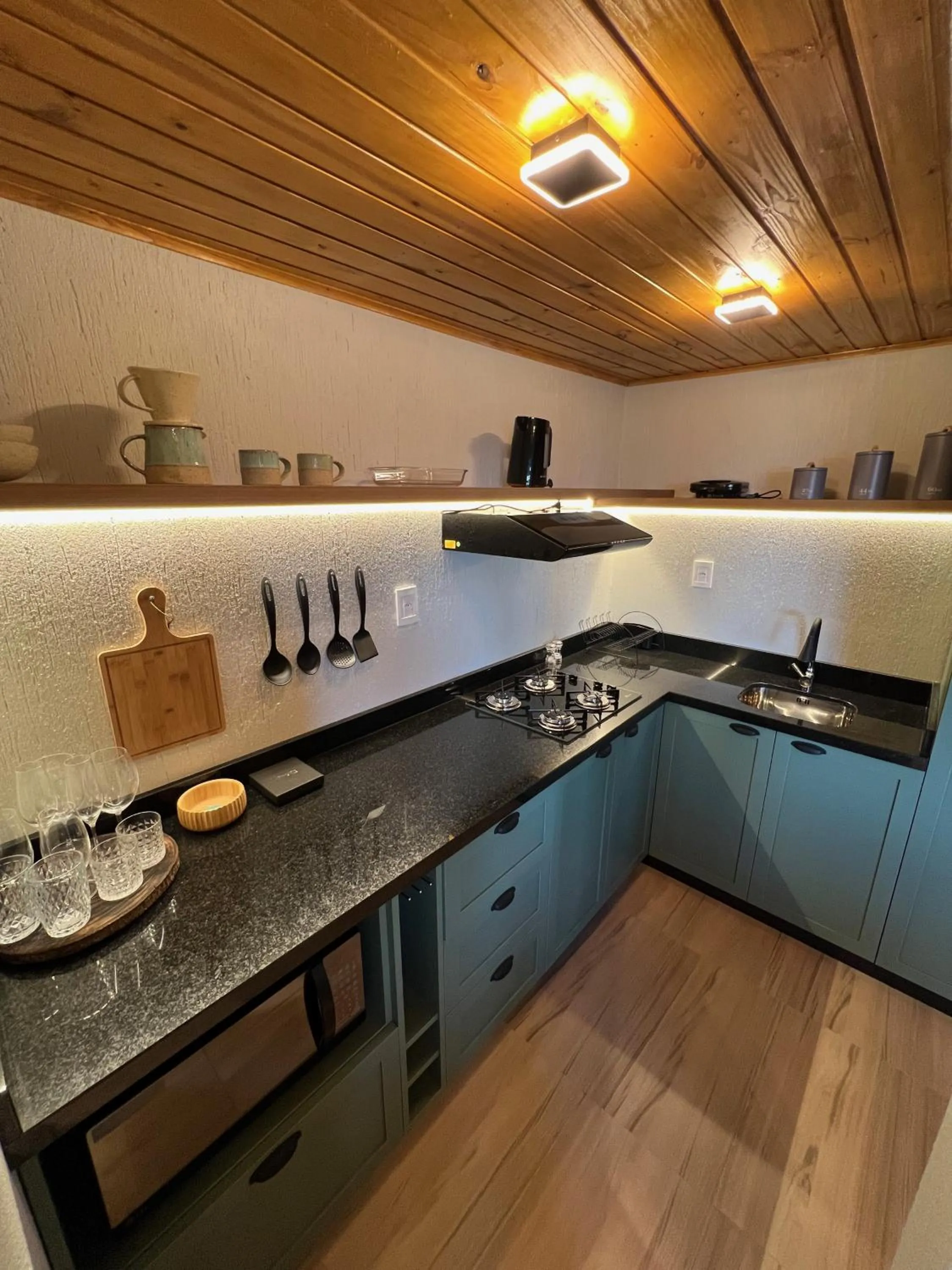 Kitchen or kitchenette in Taboo Refúgio