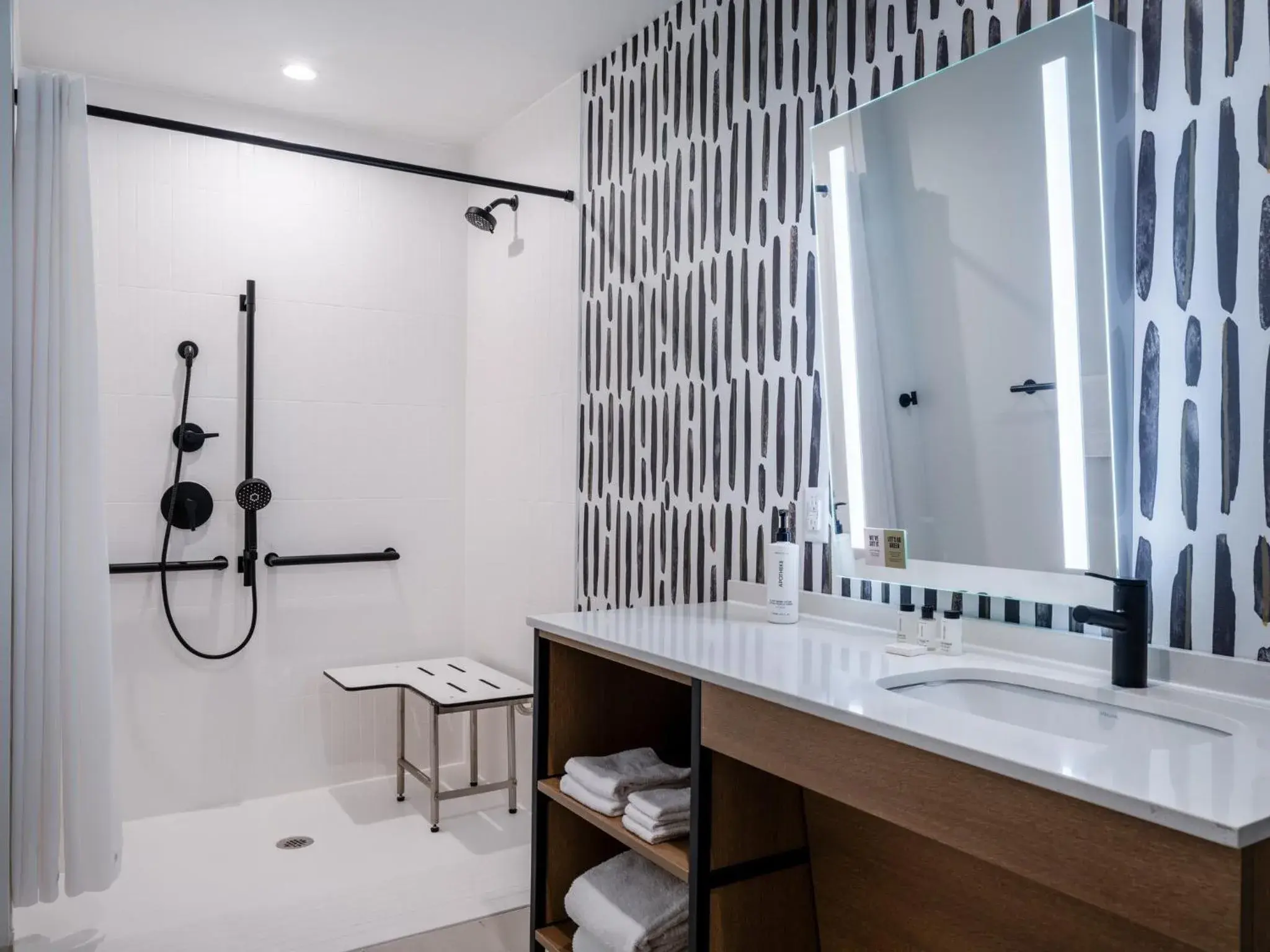 Bathroom in Atwell Suites Fort Worth - Alliance Area by IHG Bathroom in Atwell Suites Fort Worth - Alliance Area by IHG