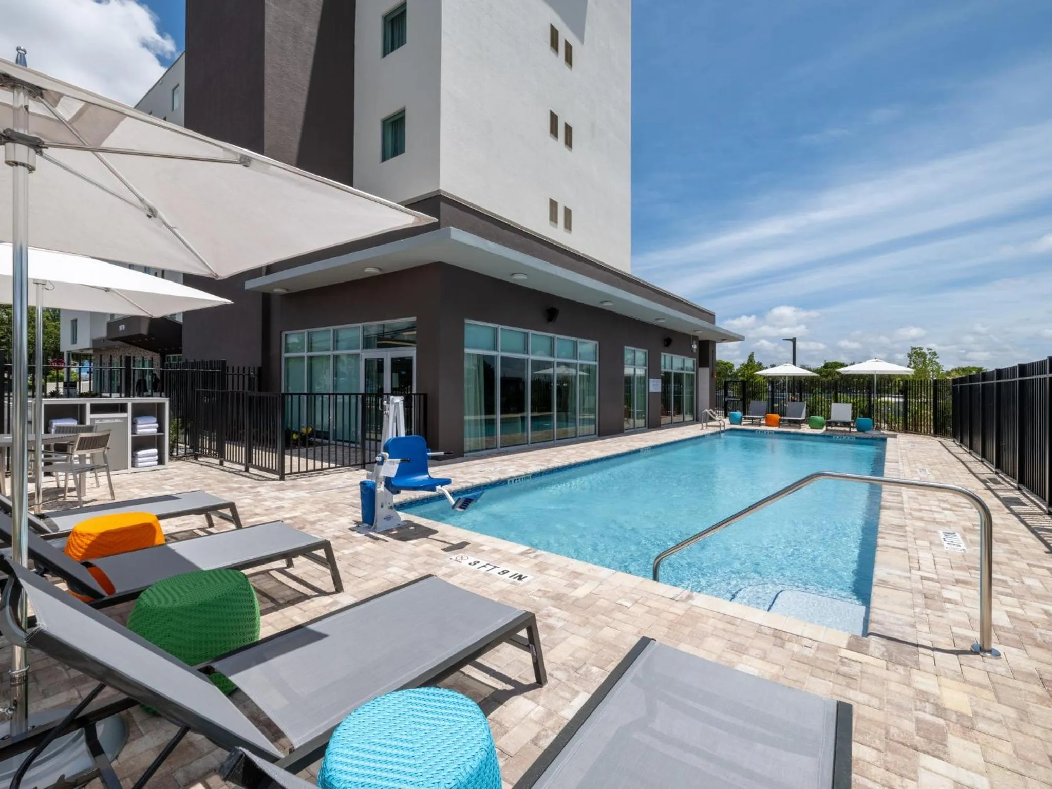 Swimming pool in EVEN Hotel Miami - Doral Area by IHG