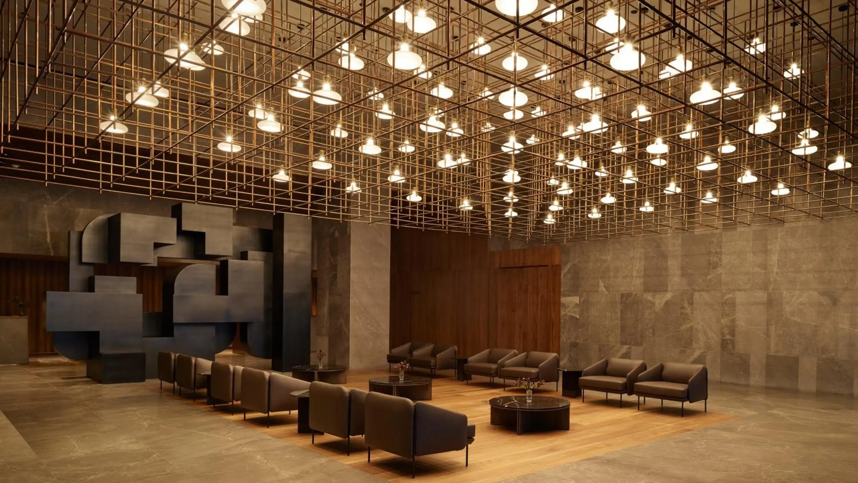 Lobby or reception in Presidente InterContinental Monterrey by IHG Lobby or reception in Presidente InterContinental Monterrey by IHG