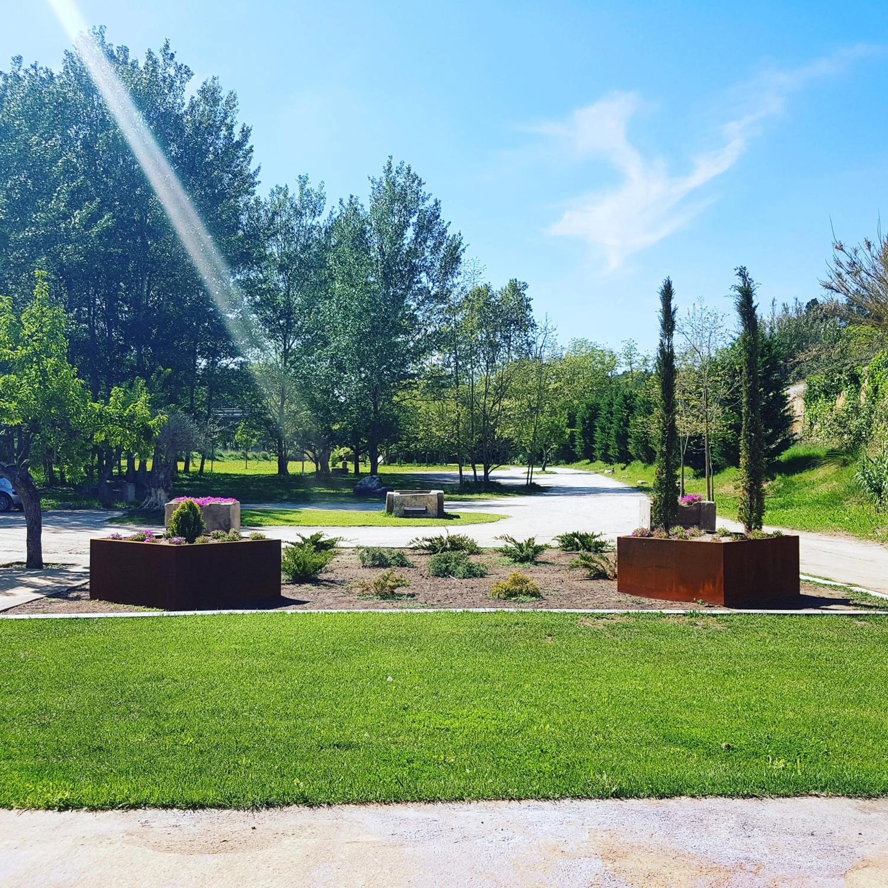 Natural landscape in Molí Blanc Hotel