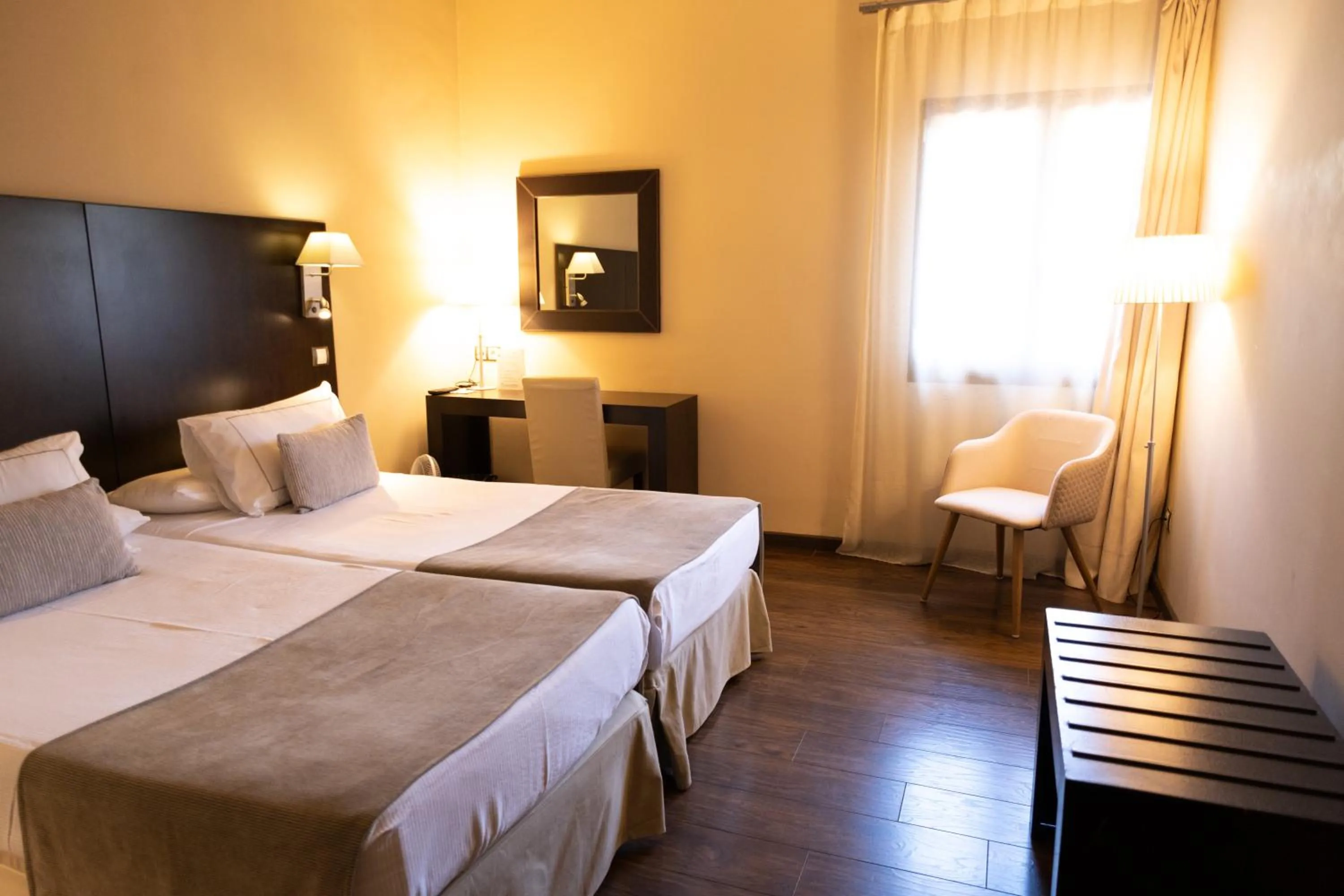 Photo of the whole room, Bed in Molí Blanc Hotel