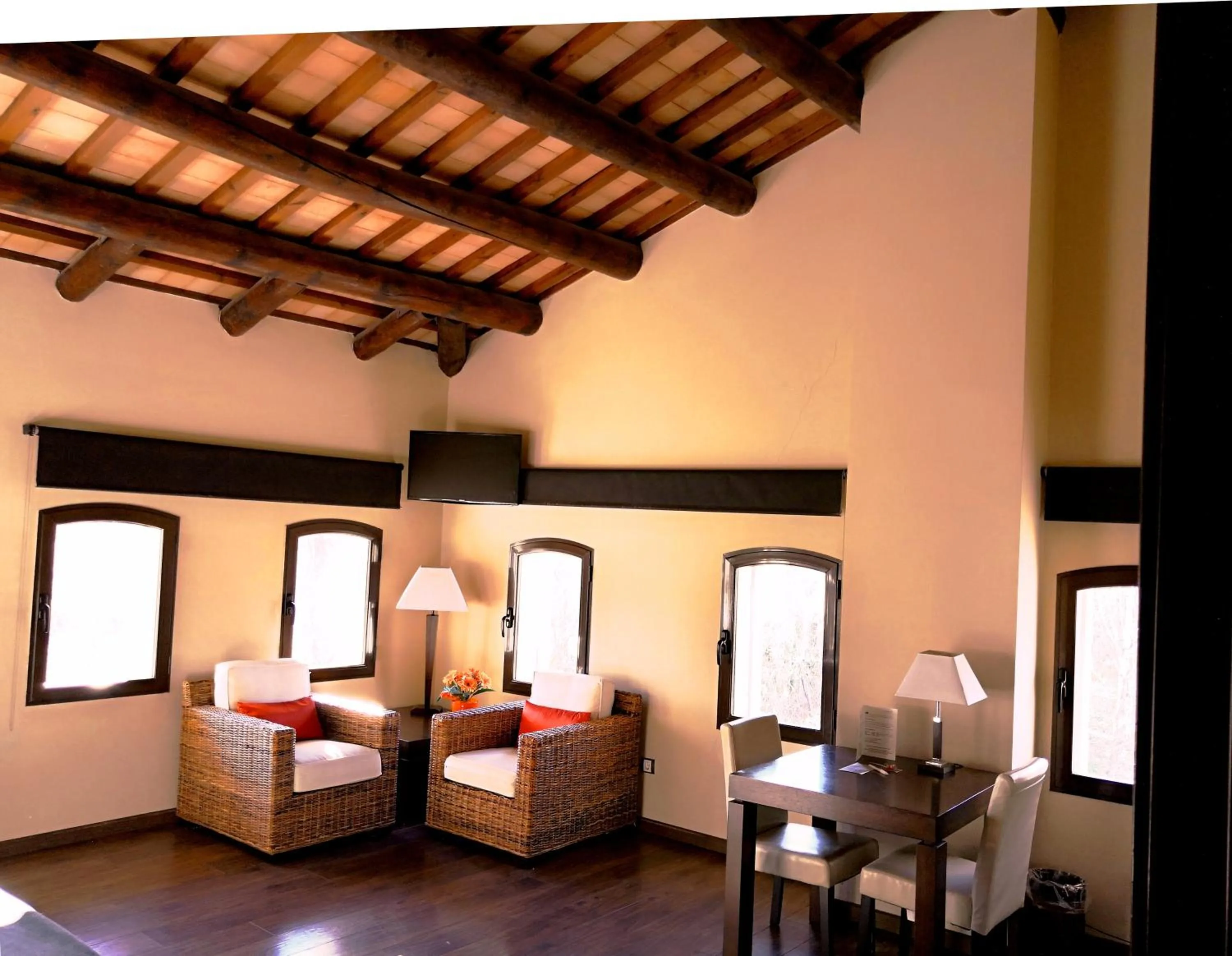 Decorative detail, Bed in Molí Blanc Hotel