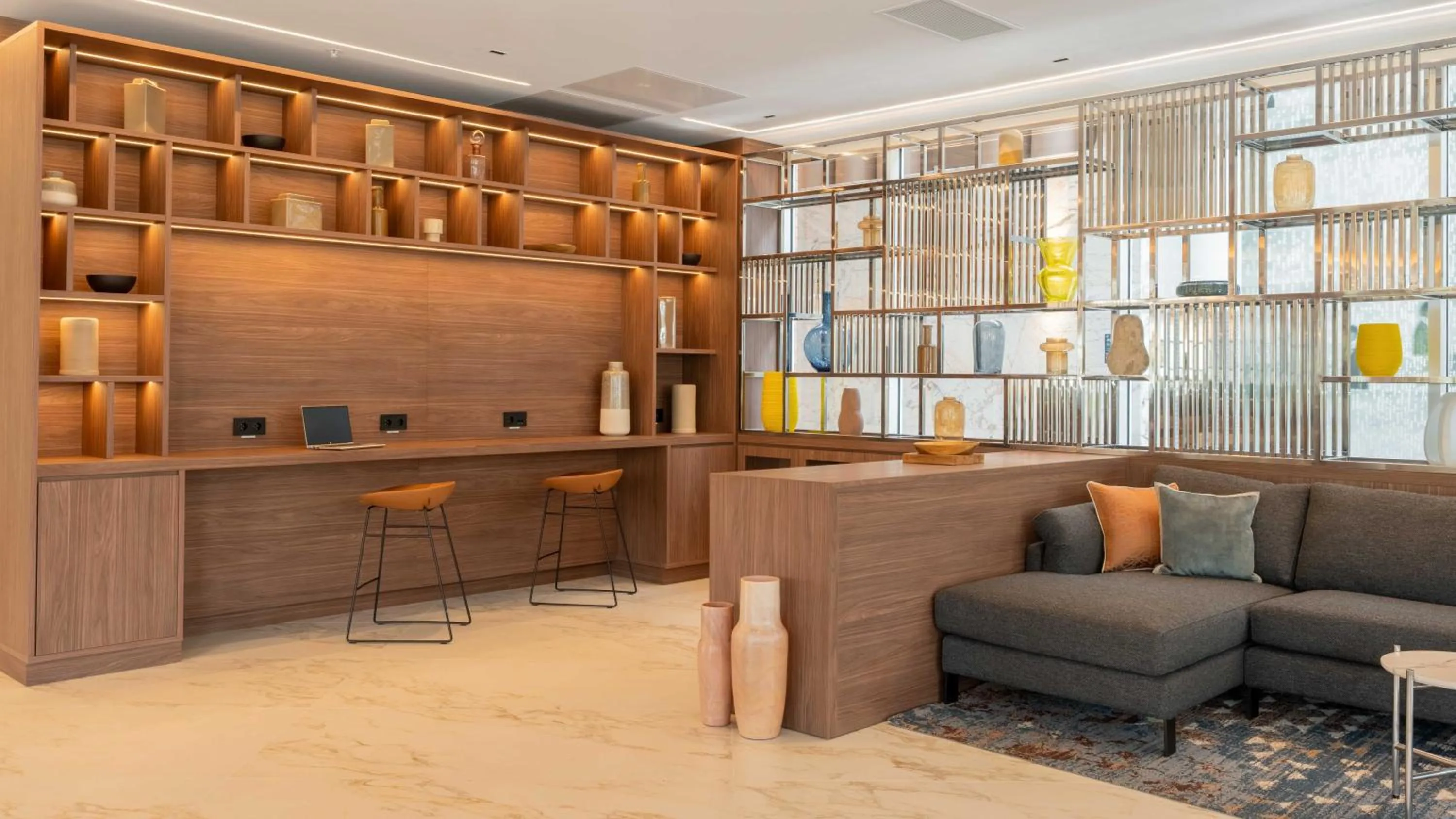 Seating area in voco Stockholm - Kista by IHG