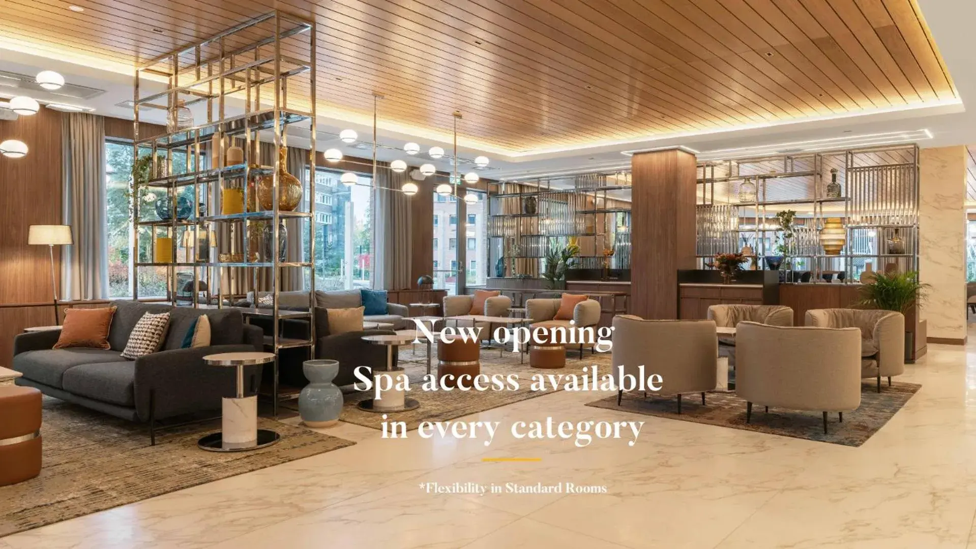 Lobby or reception in voco Stockholm - Kista by IHG Lobby or reception in voco Stockholm - Kista by IHG